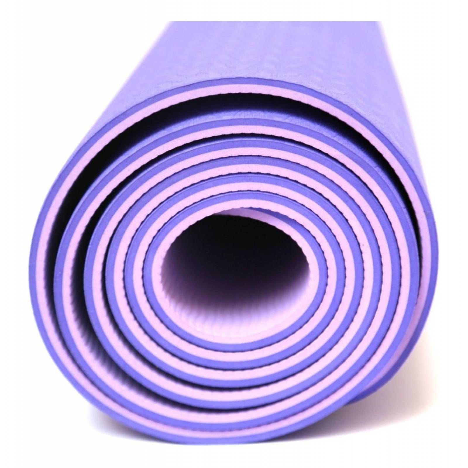 Colchoneta Yoga Mat Pilates Tapete Gimnasio de 6mm (color morado)