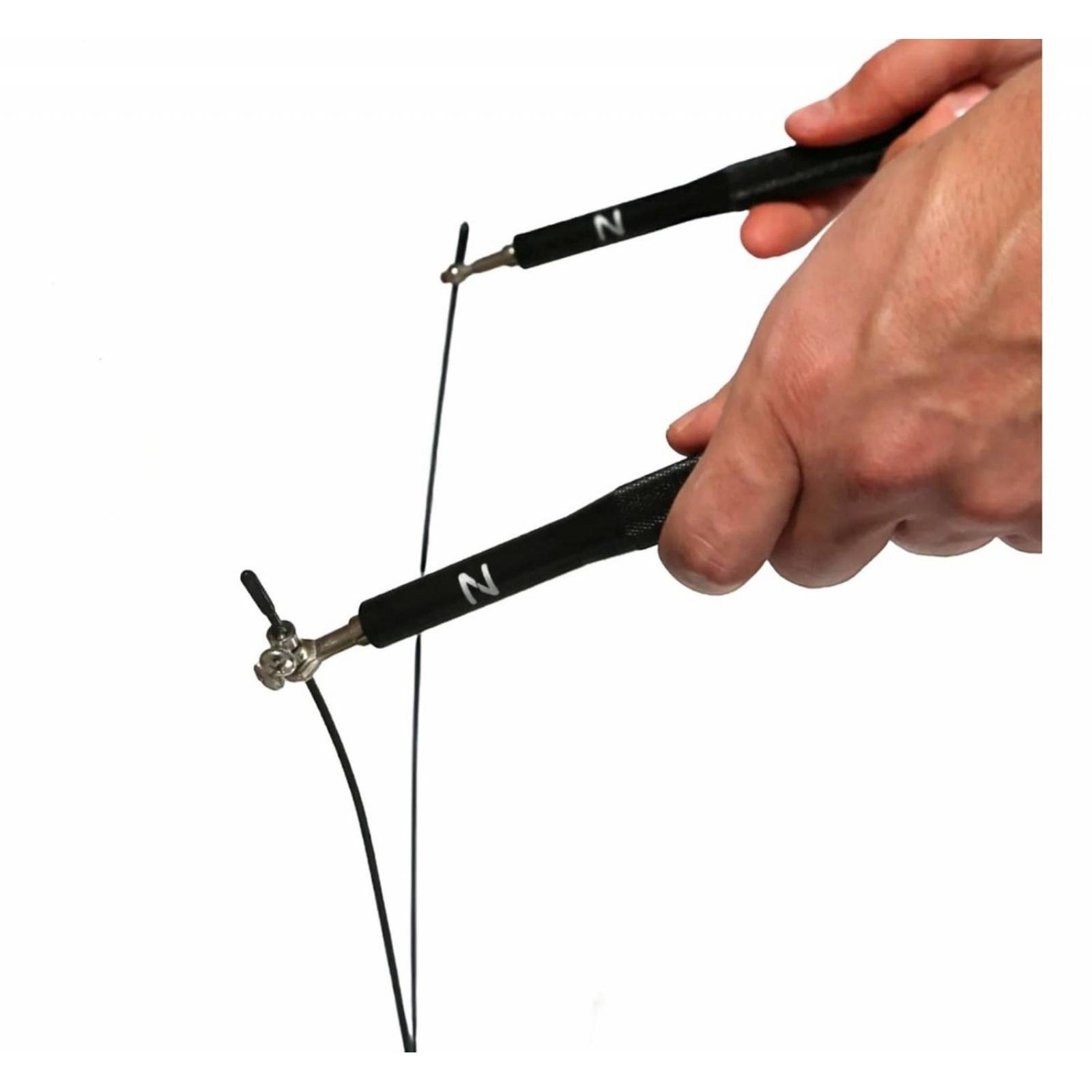 Cuerda Para Saltar Boxeo Profesional Ejercicio Fit Jump Rope 0013-UNITALLA Negro