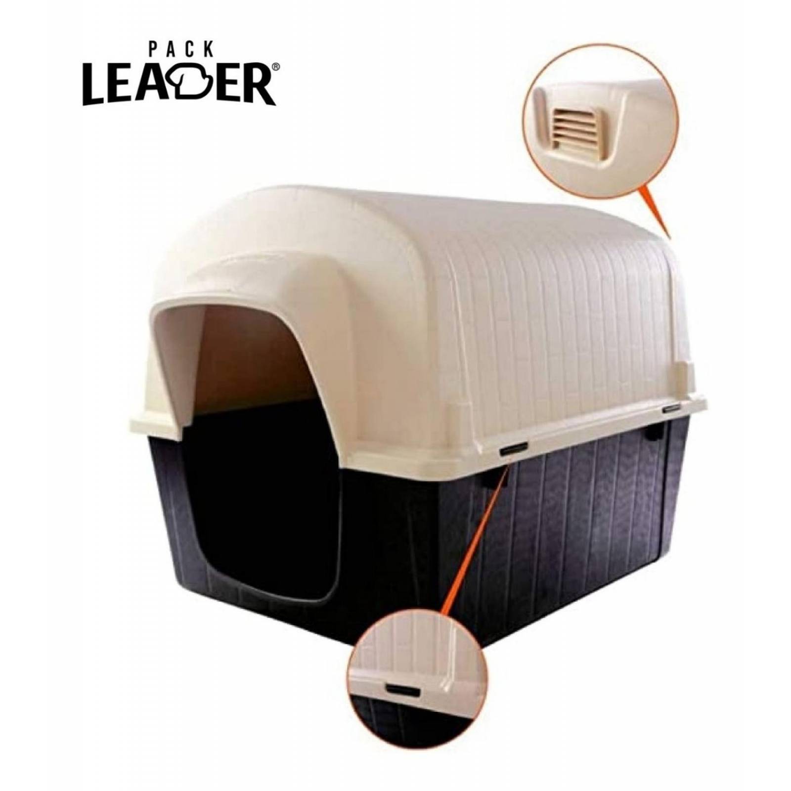 Casa Para Perros Grandes Exterior Termica Resistente Lluvia