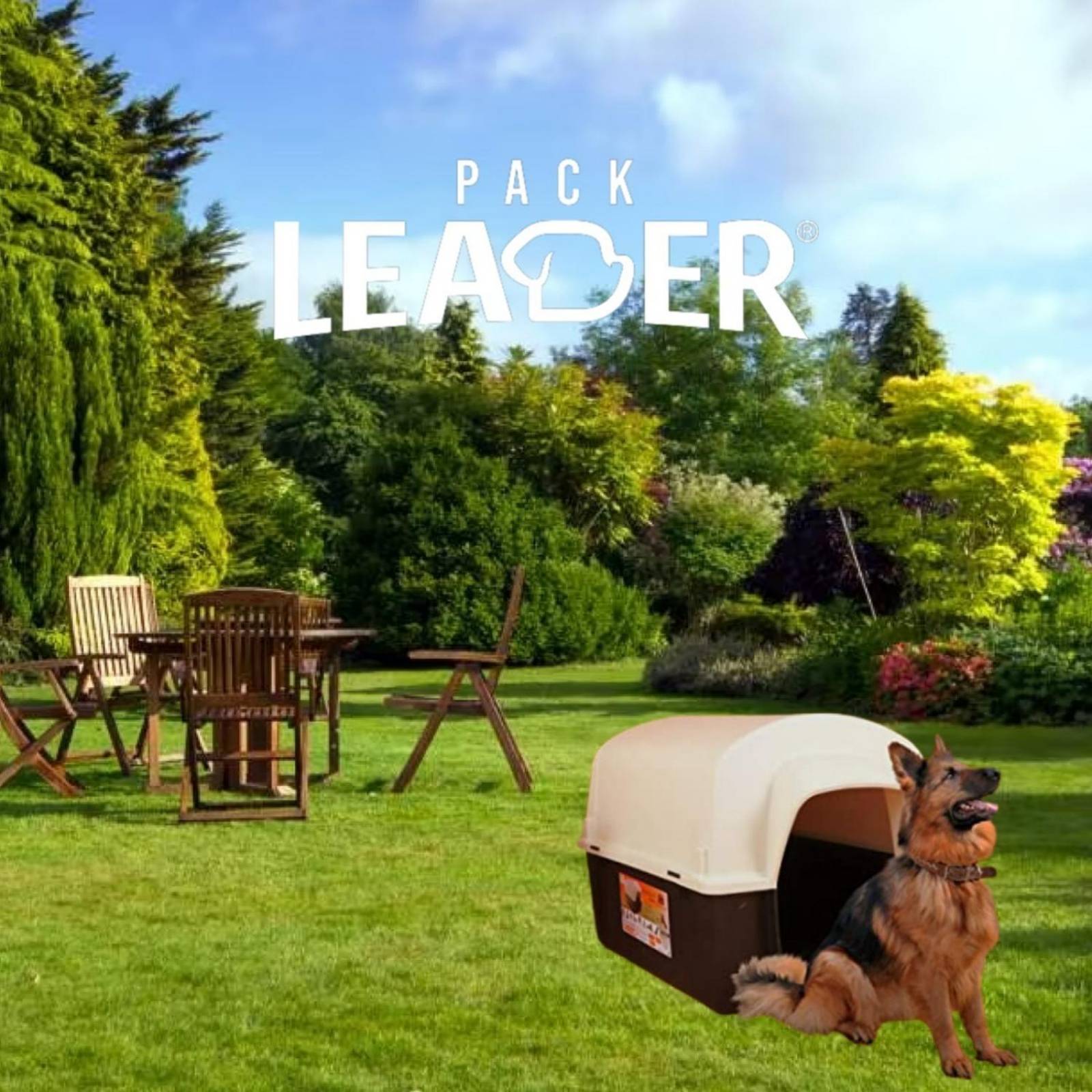 Casa Para Perros Grandes Exterior Termica Resistente Lluvia