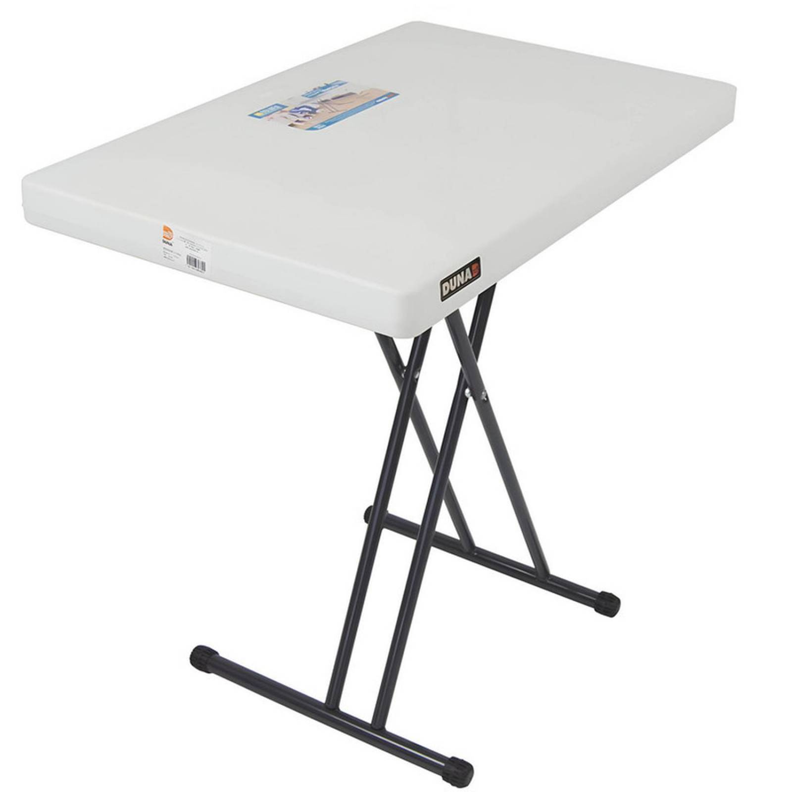 Mesa de plastico cuadrada chica plegable de Servicio Jardin 