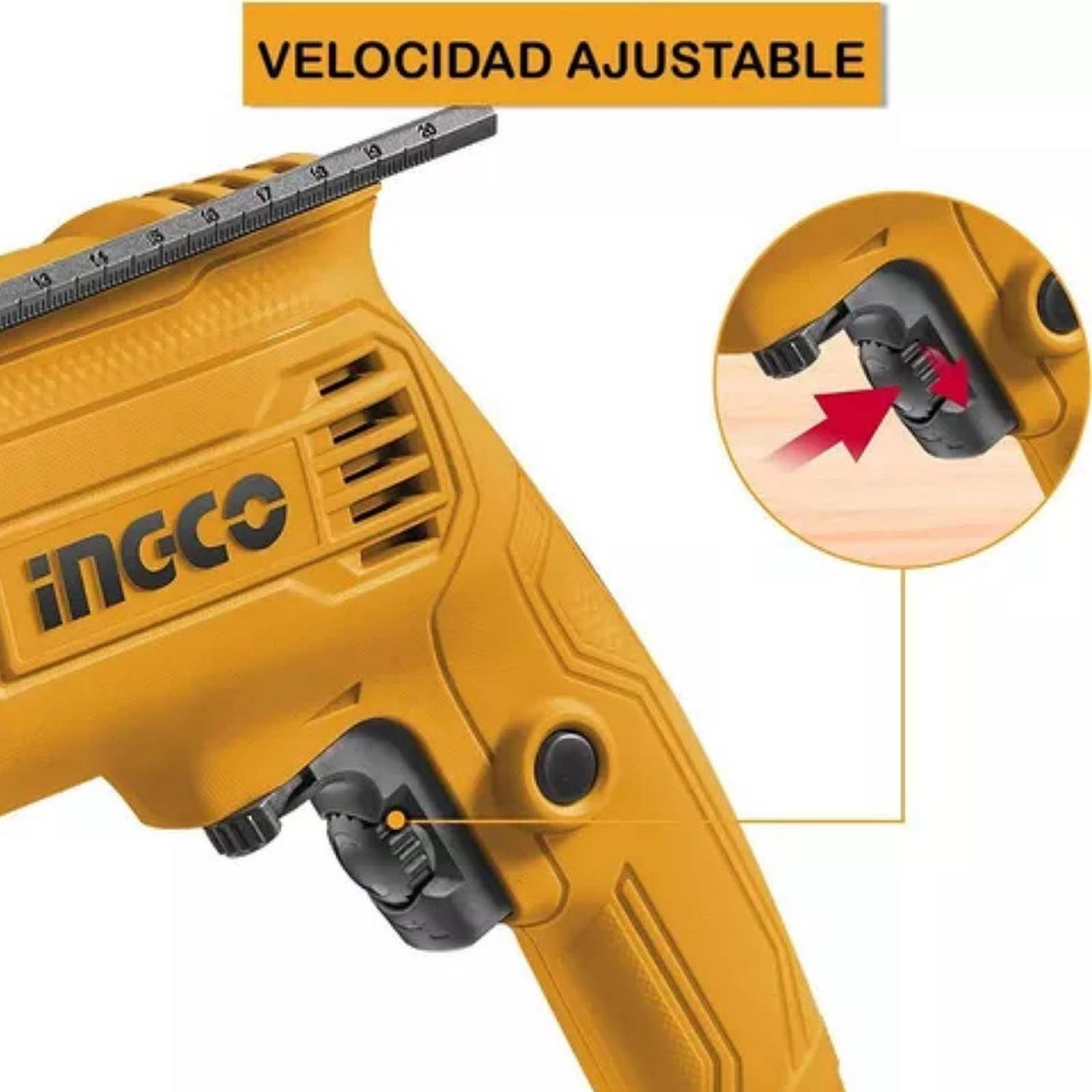Taladro Percutor Inalambrico De Impacto Electrico p Cemento 