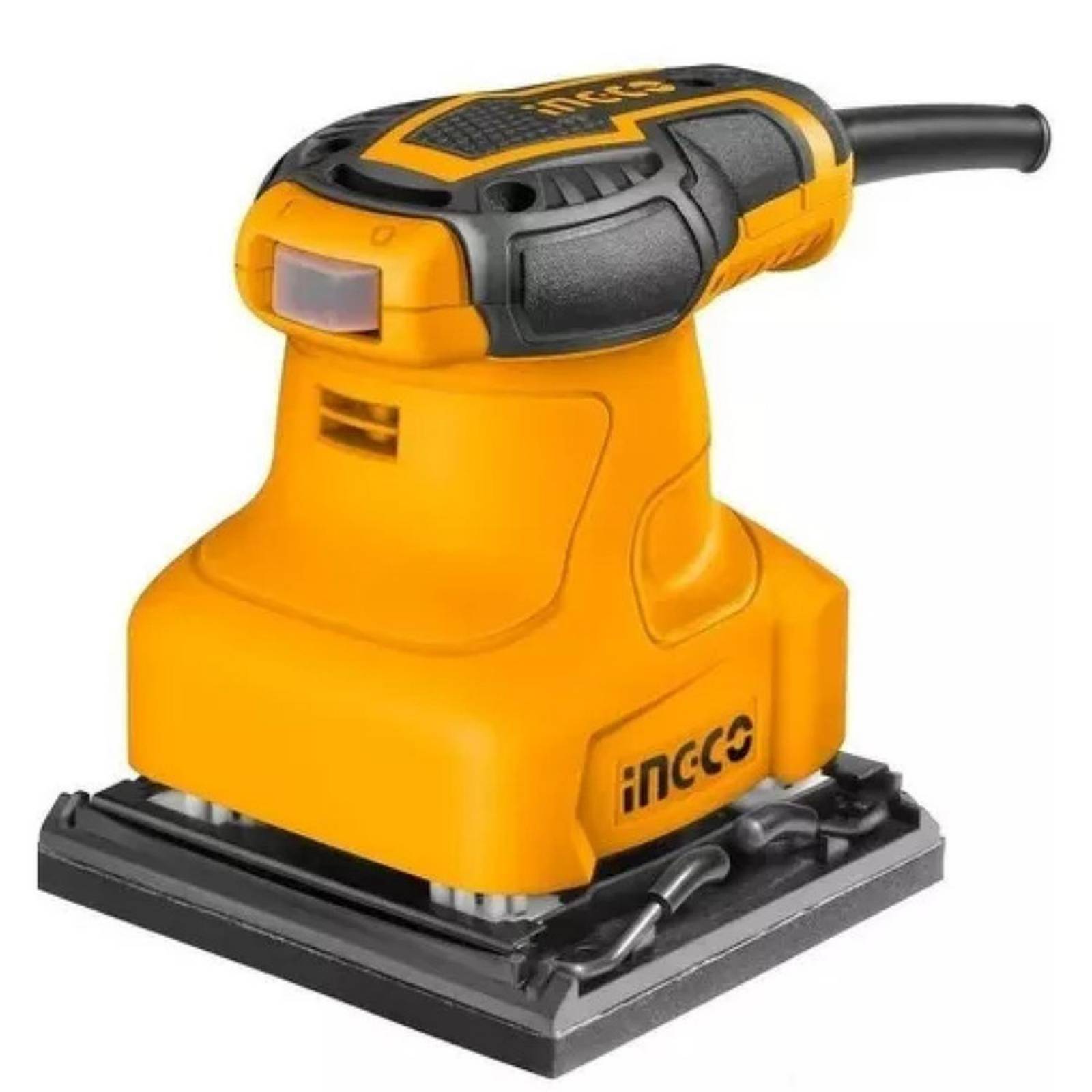 Lijadora Orbital Electrica Con 5 Hojas Lija De 1/4 Hoja 240W 