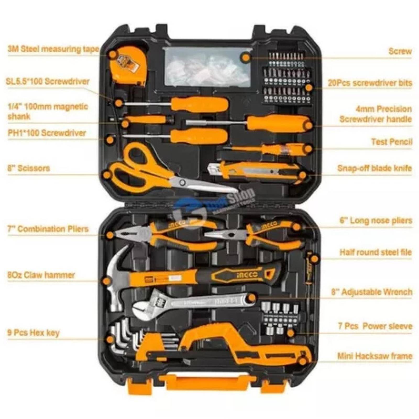 Juego Completo de herramientas mecanicas manuales 120 piezas 