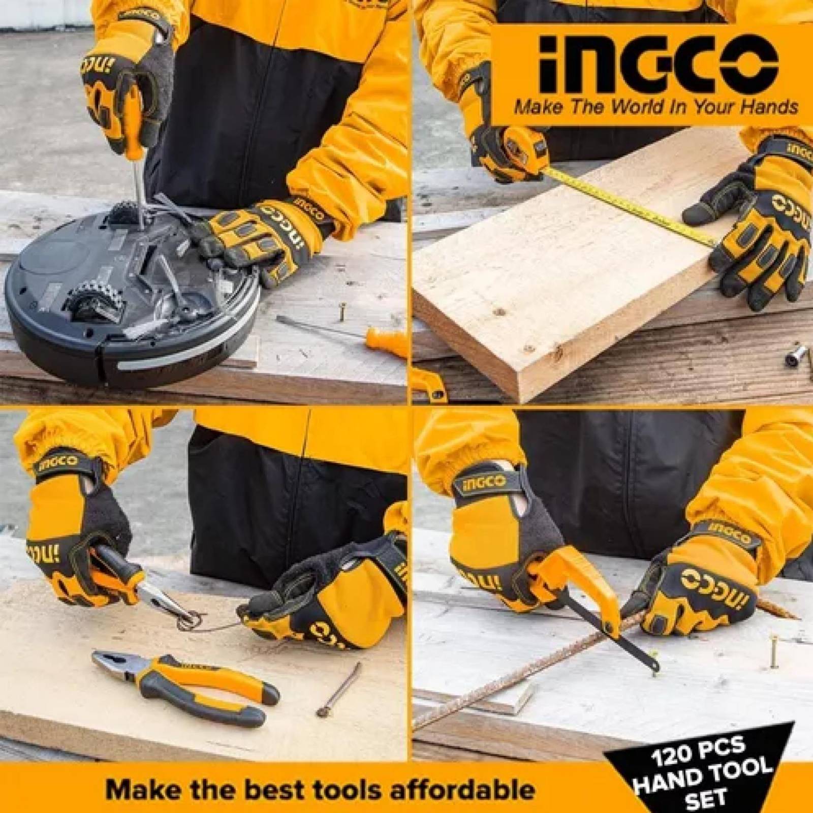 Juego Completo de herramientas mecanicas manuales 120 piezas 