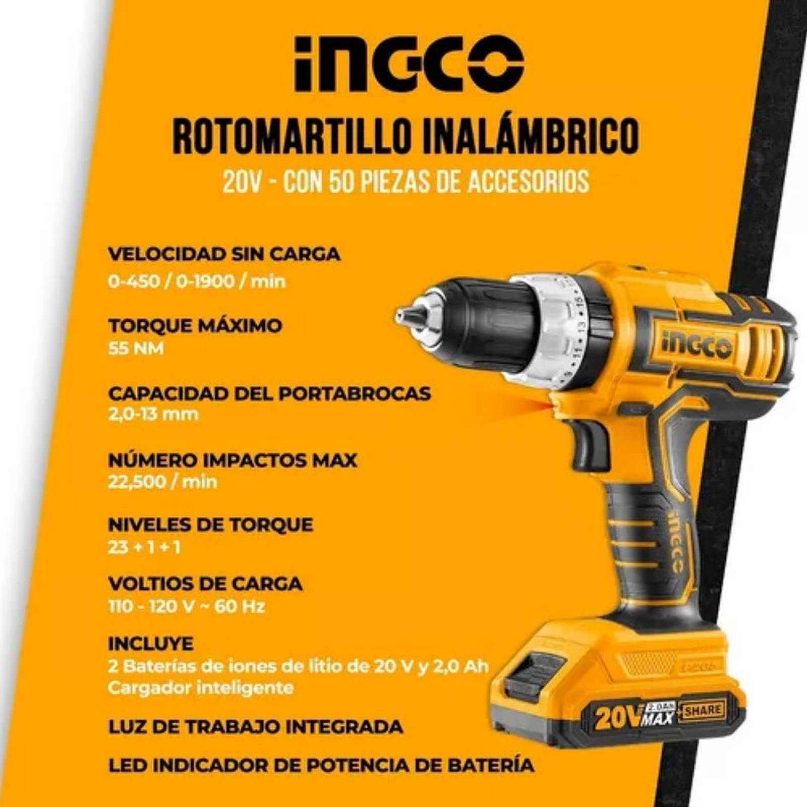 Taladro Inalambrico Electrico Atornillador Multiherramienta 