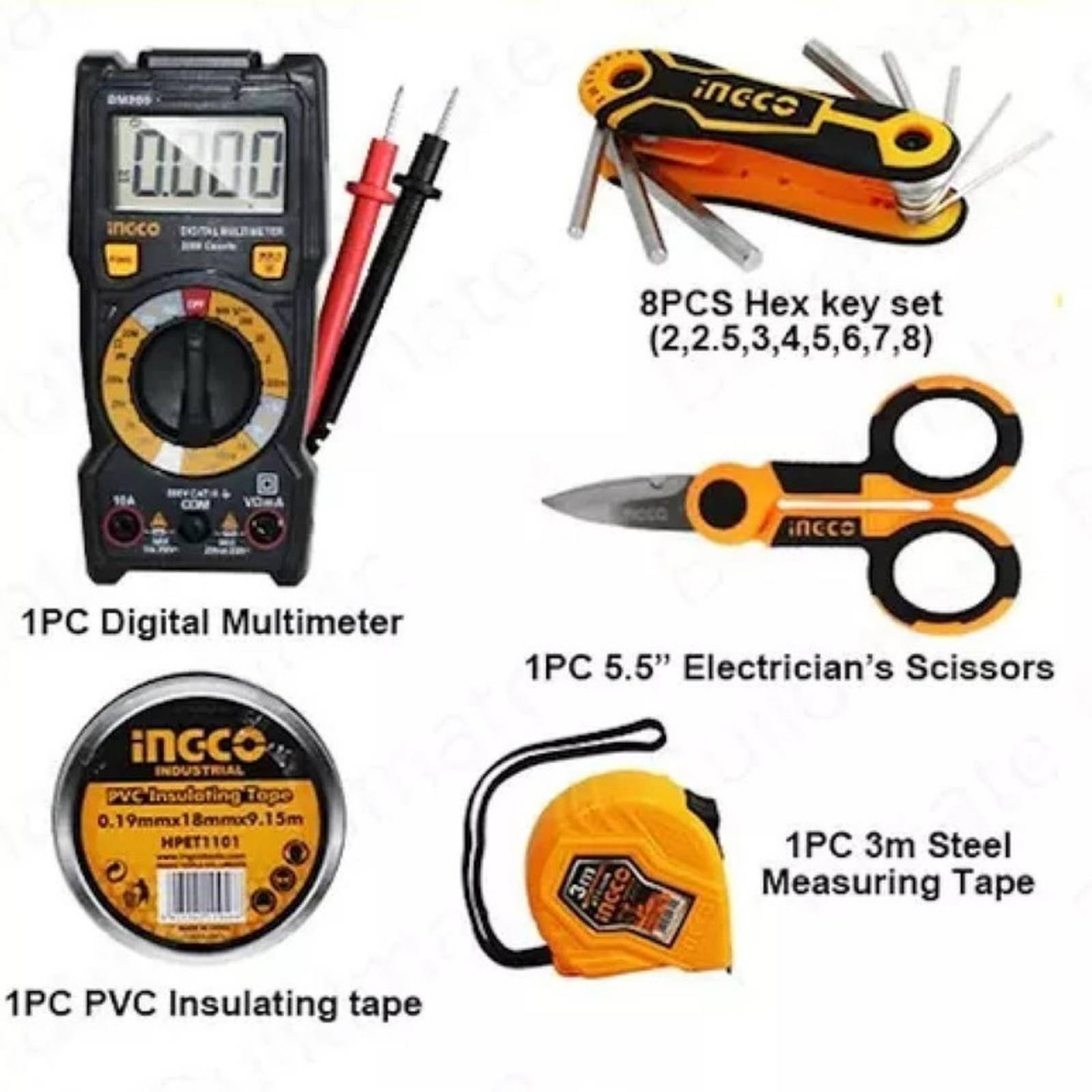 kit de herramientas mecanicas manuales Estuche con 26 piezas 