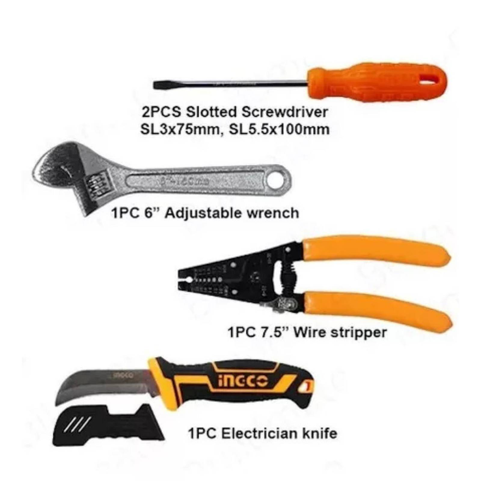 kit de herramientas mecanicas manuales Estuche con 26 piezas 