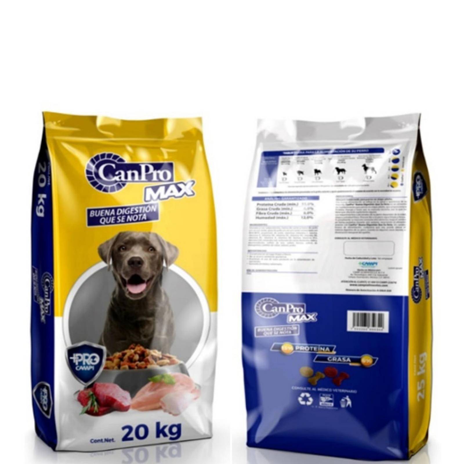 Alimento Croquetas Perro Can Pro Max Adulto Proteína 20 kg 