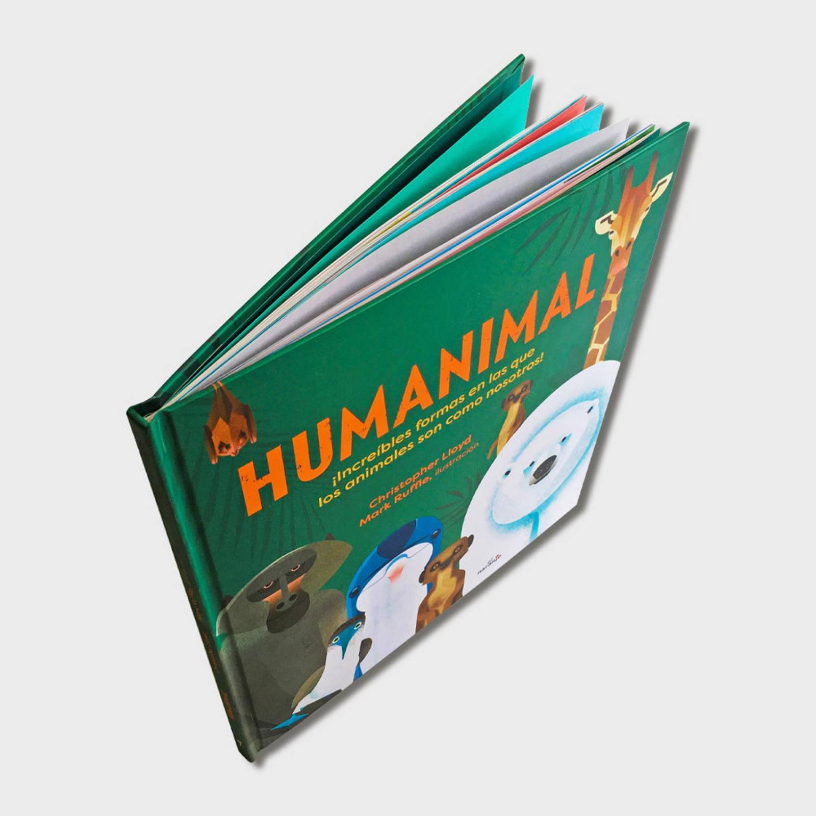 Libro infantil Humanimal Como nos parecemos a los animales 