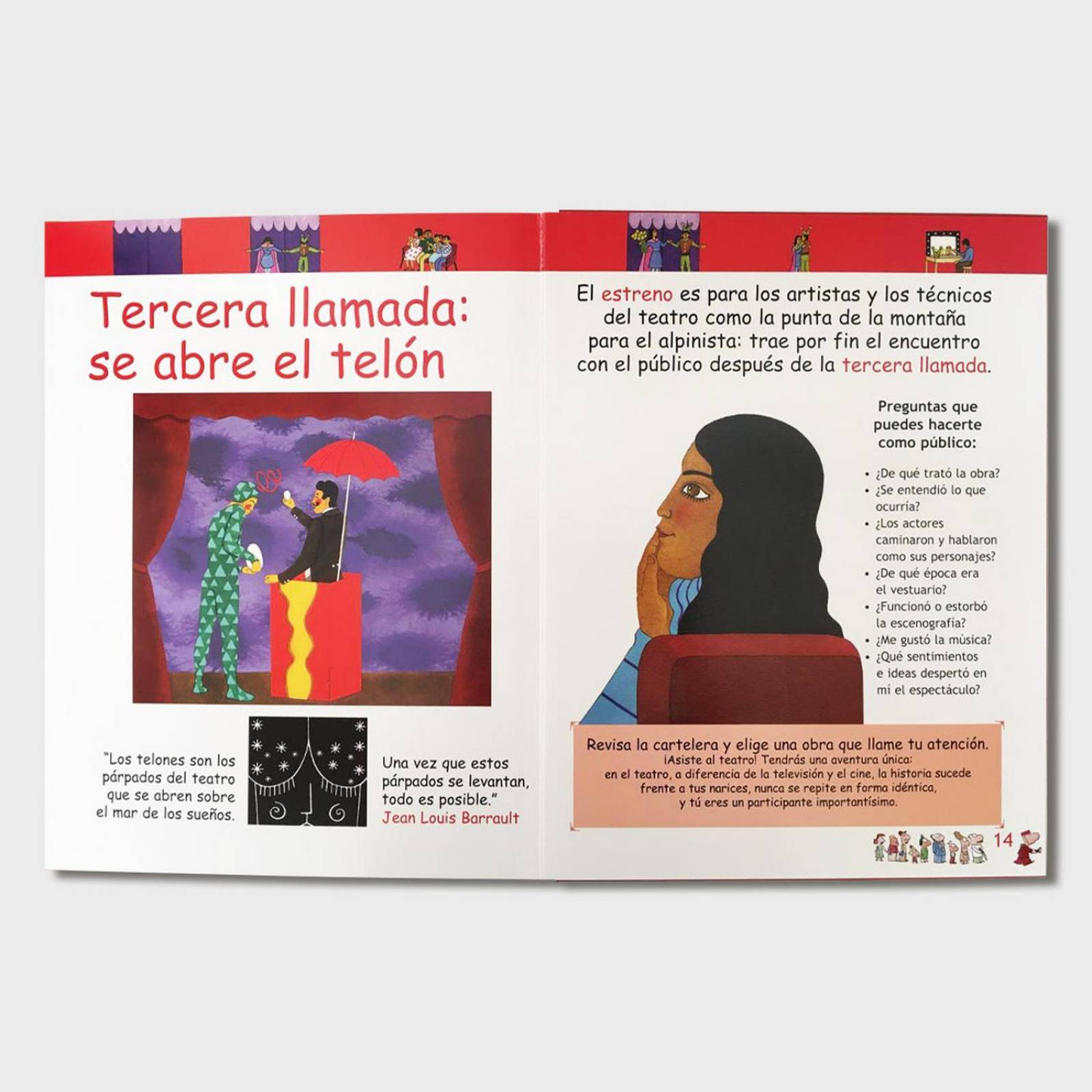 Libro El mundo del teatro Cuentos infantiles Libros niños 