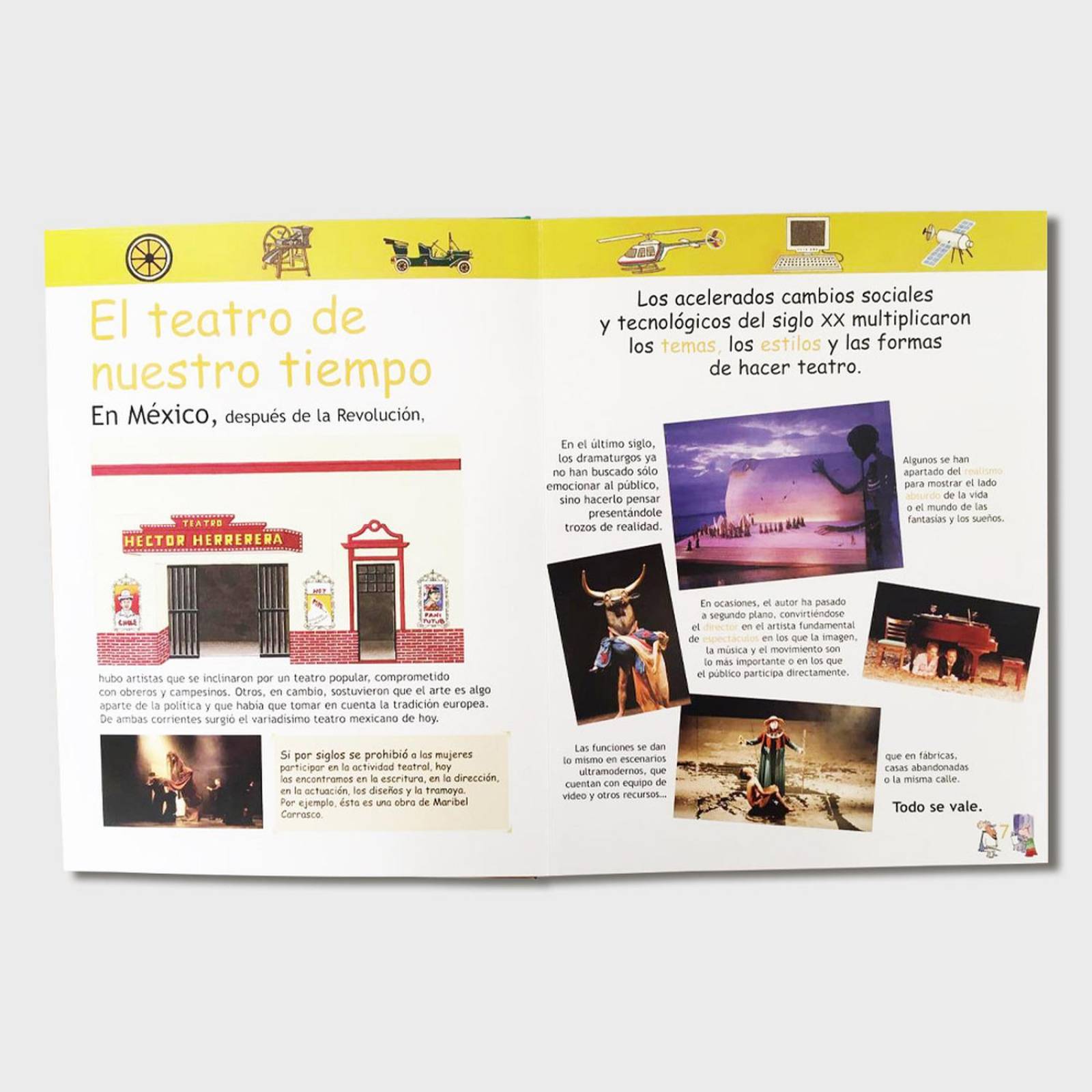 Libro El mundo del teatro Cuentos infantiles Libros niños 