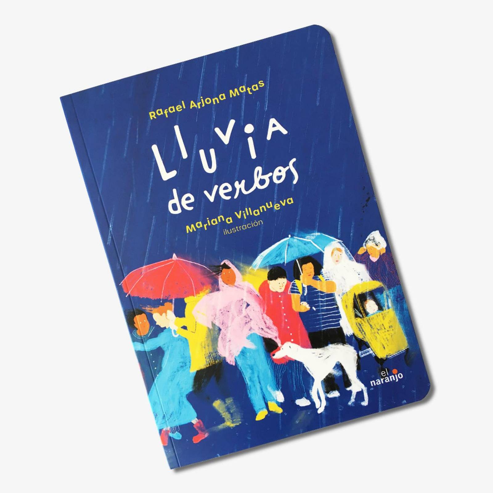 Libro Lluvia de verbos Cuentos infantiles Libros para niños 