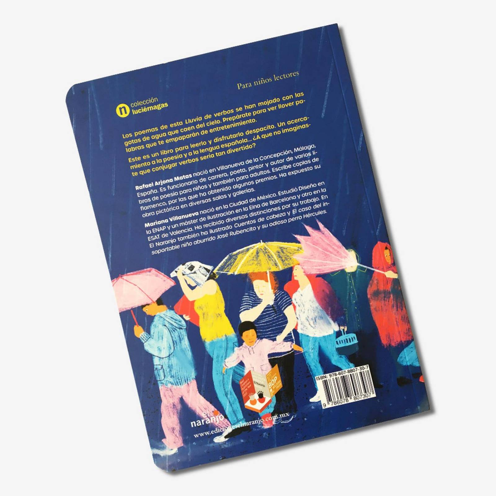 Libro Lluvia de verbos Cuentos infantiles Libros para niños 