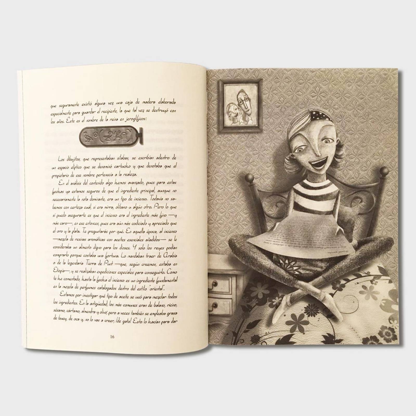 Libro El perfume de la faraona Cuento infantil Libros niños