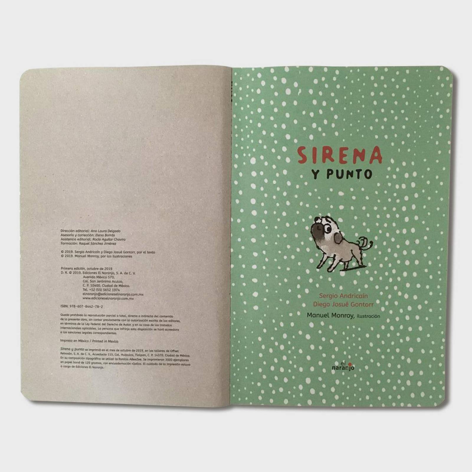 Libro Sirena y punto Cuentos infantiles Libros para niños