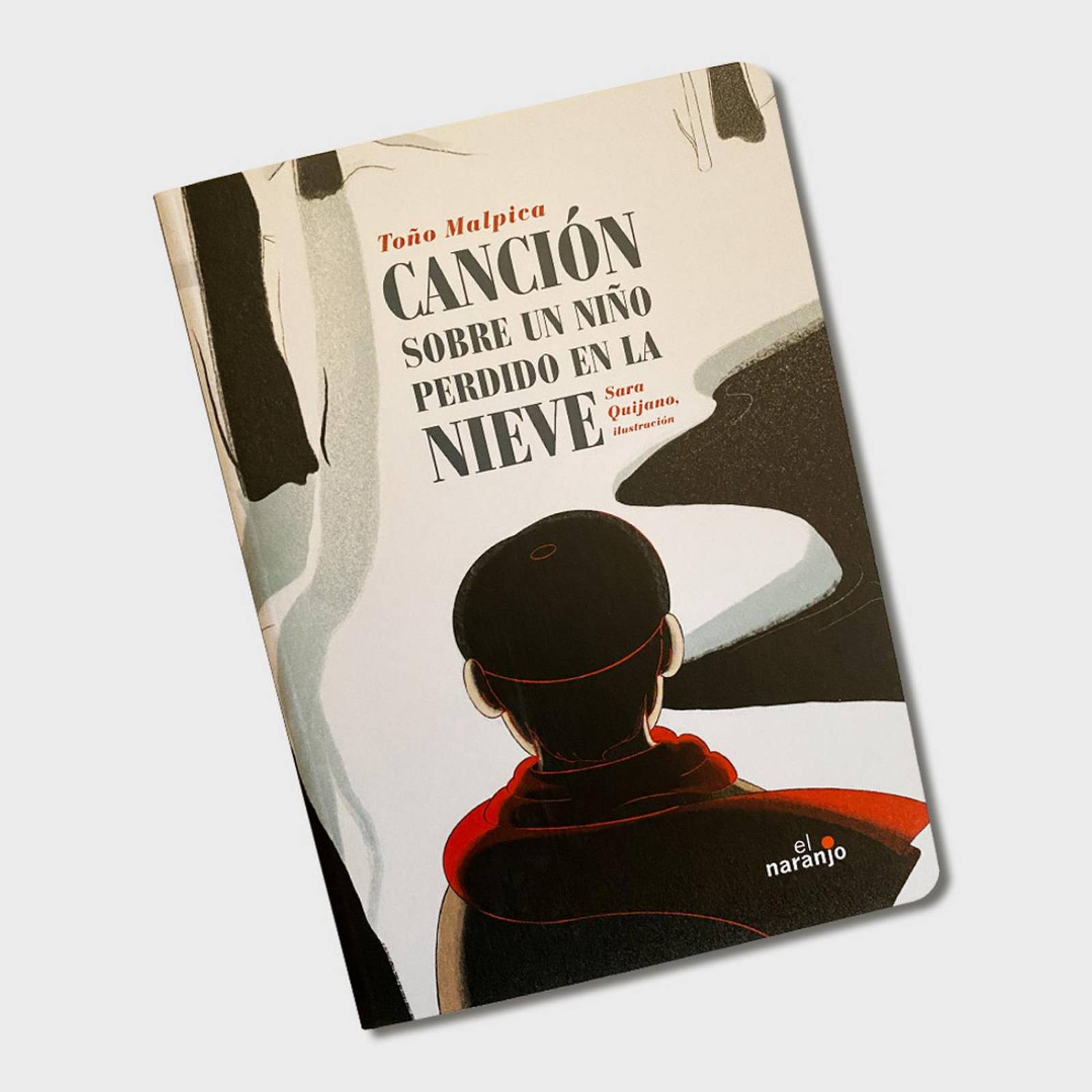 Libro infantiles Canción sobre un niño perdido en la nieve 