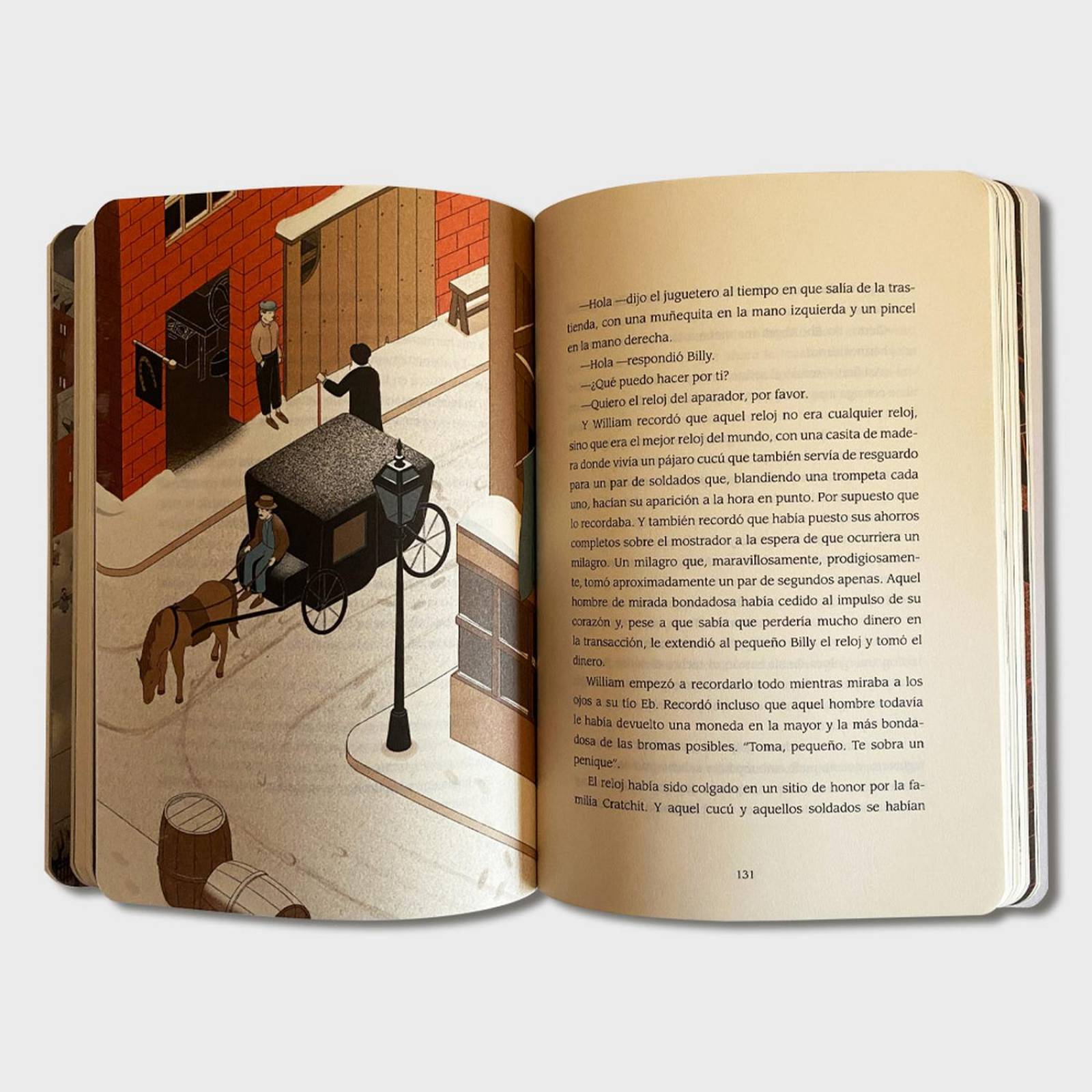 Libro infantiles Canción sobre un niño perdido en la nieve 