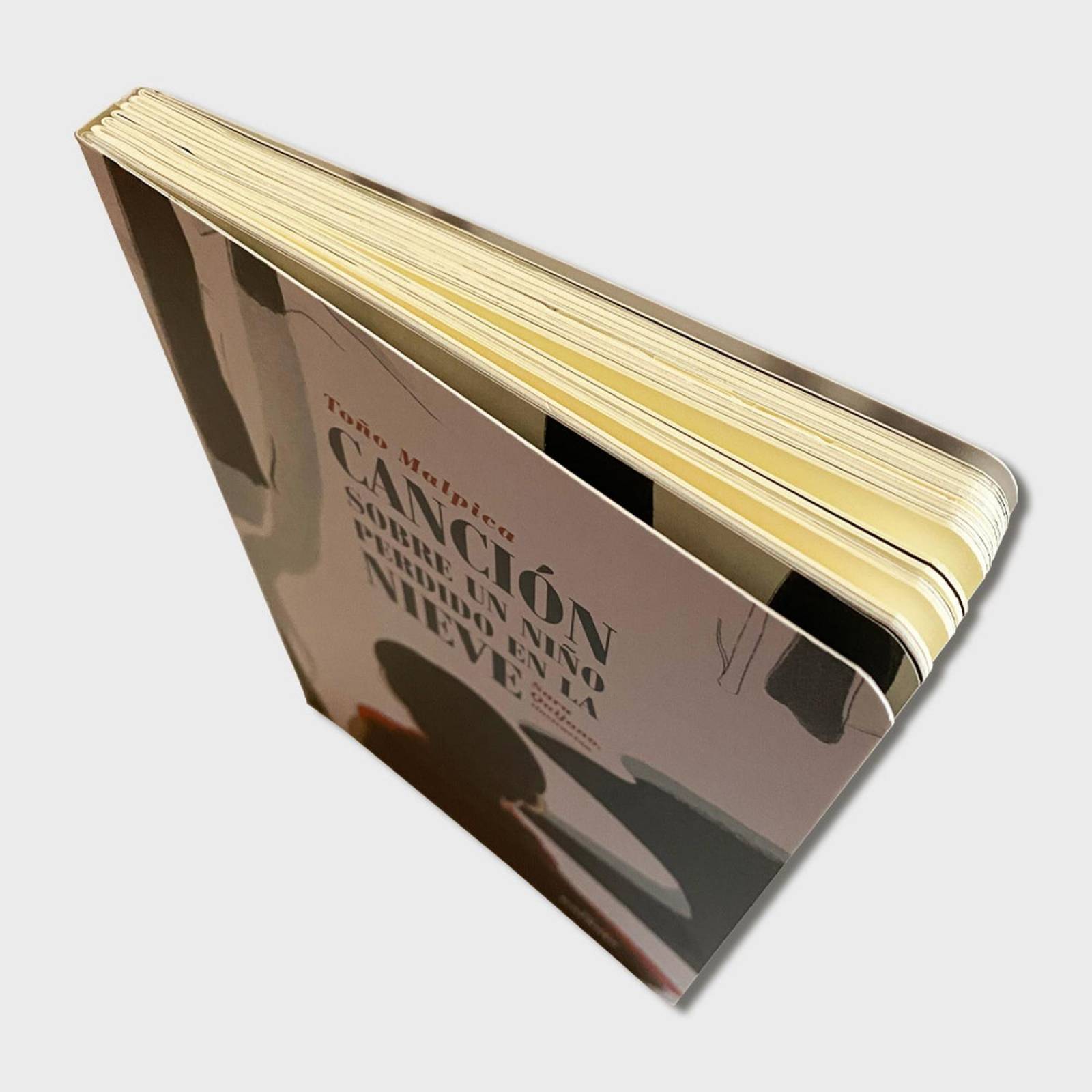 Libro infantiles Canción sobre un niño perdido en la nieve 