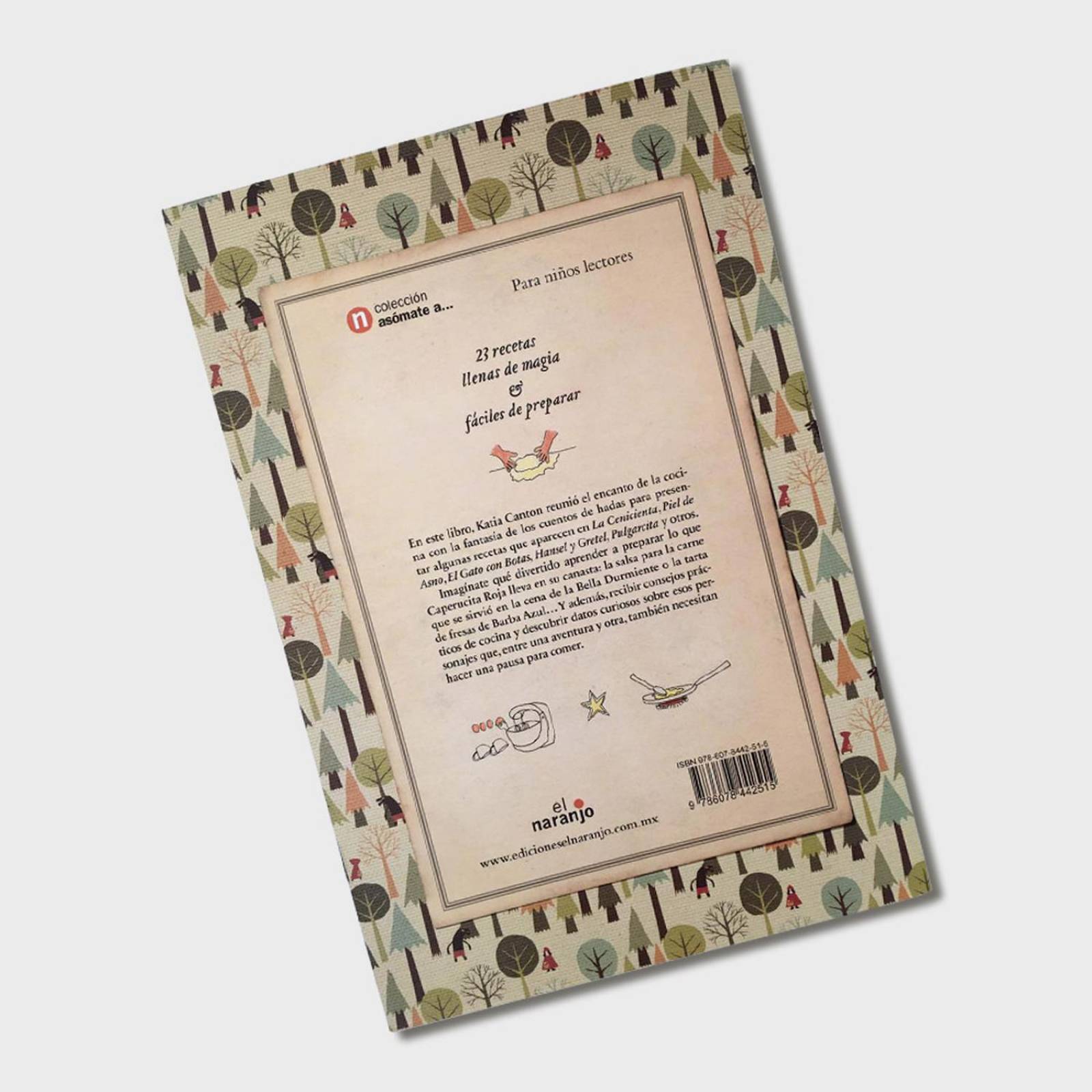 Libro La cocina encantada de los cuentos de hadas Infantiles 