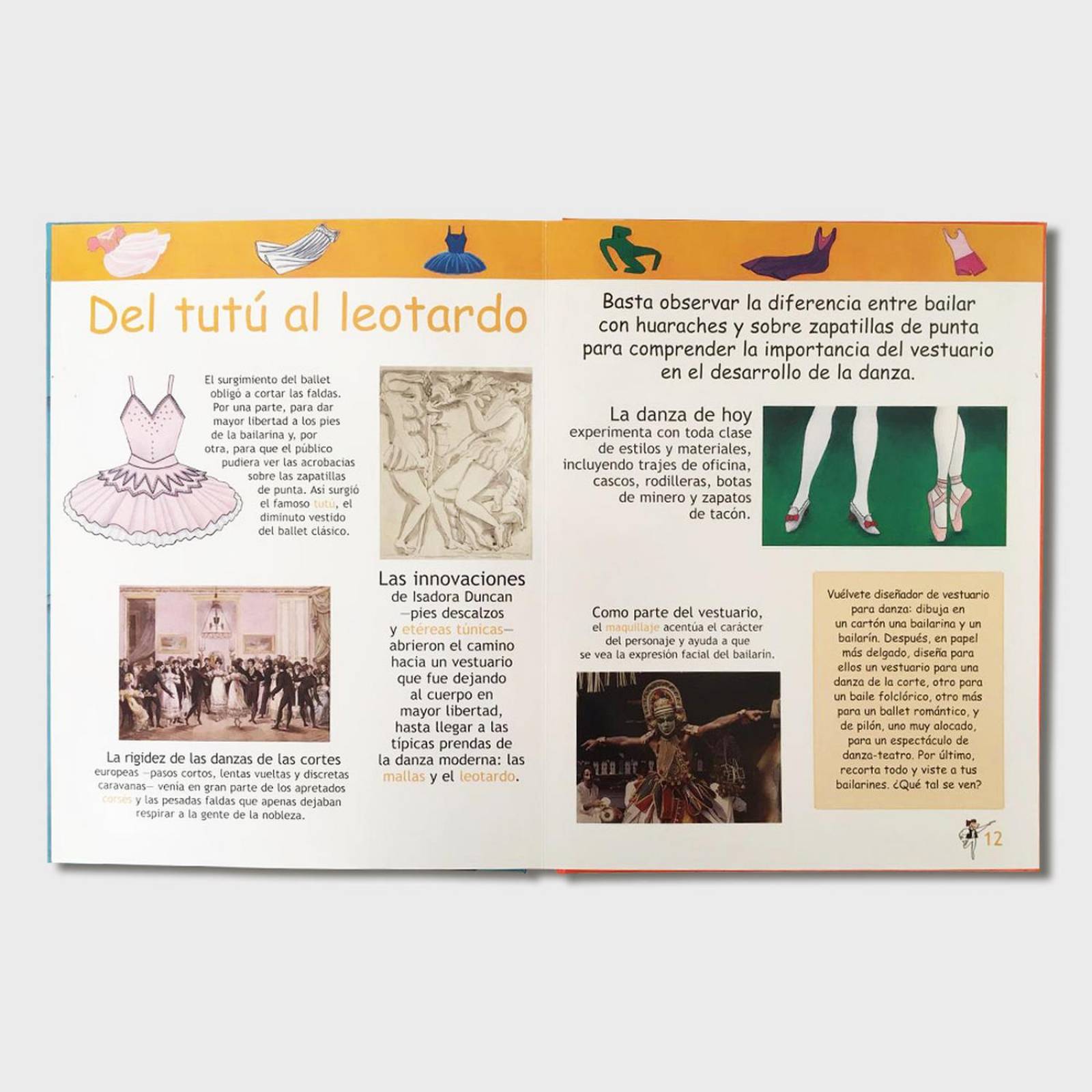 Libro El mundo de la danza Cuentos infantiles Libros niños