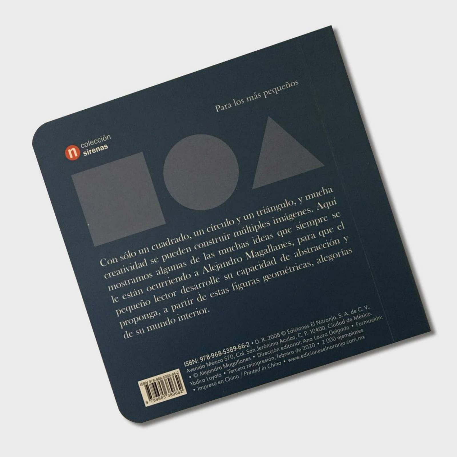 Libro Un cuadrado un círculo y un triángulo Cuento infantil 