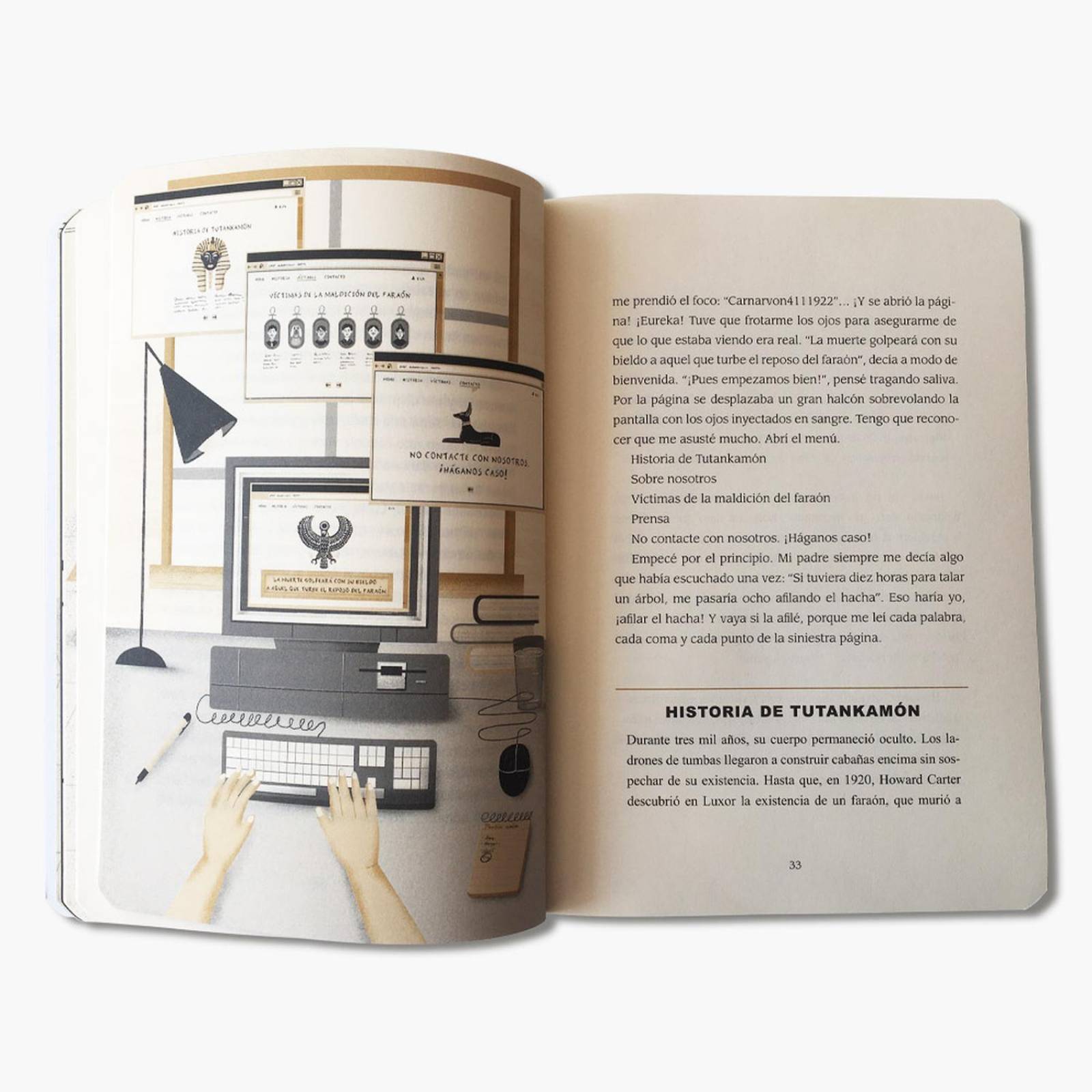 Libro para niños La maldición del faraón Cuentos infantiles 