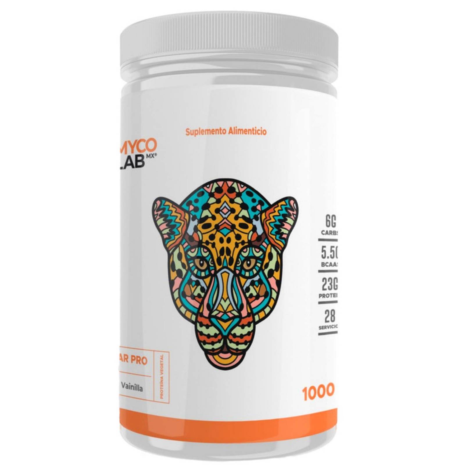 Proteina Vegana en Polvo con Hongos suplemento Protein Shake 