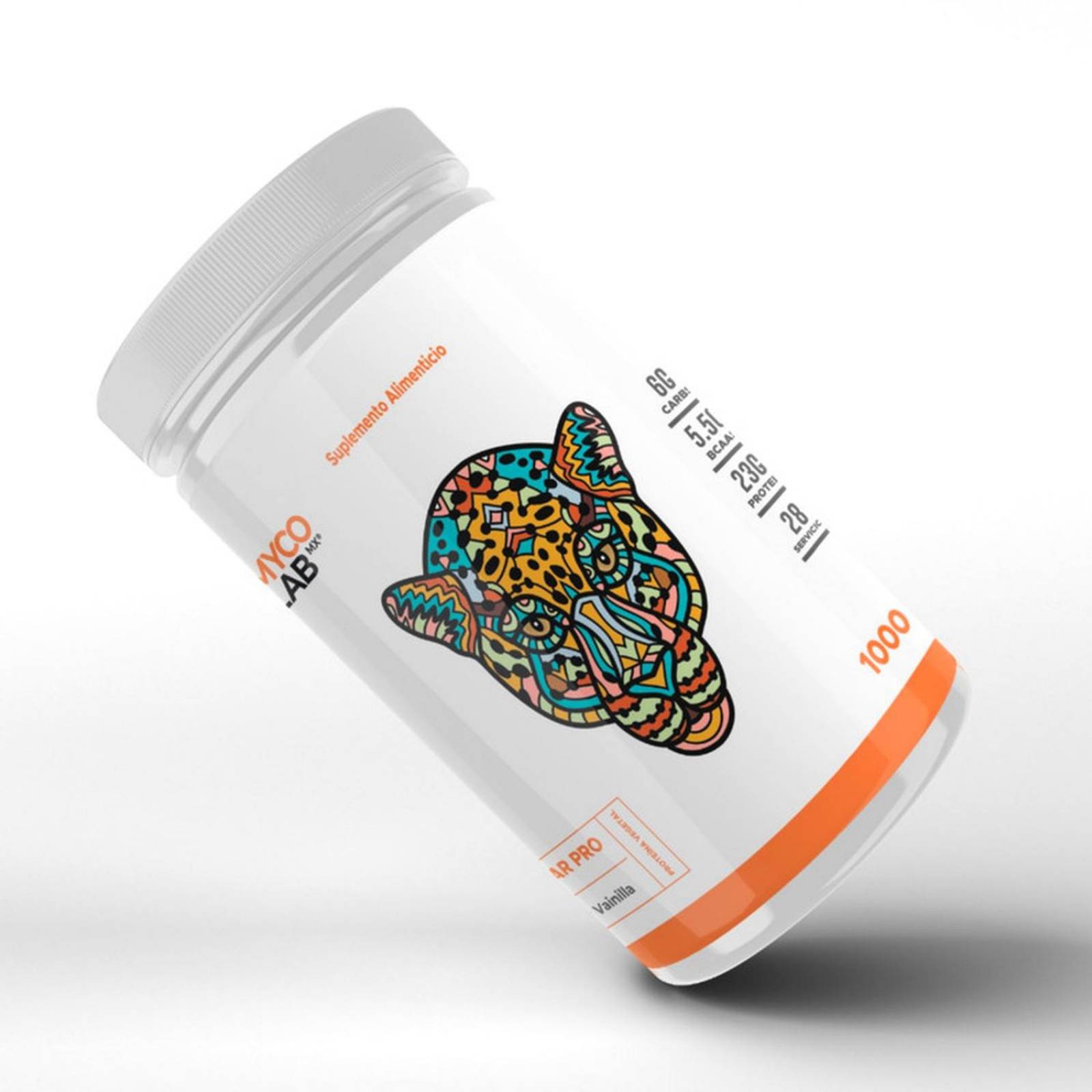 Proteina Vegana en Polvo con Hongos suplemento Protein Shake 