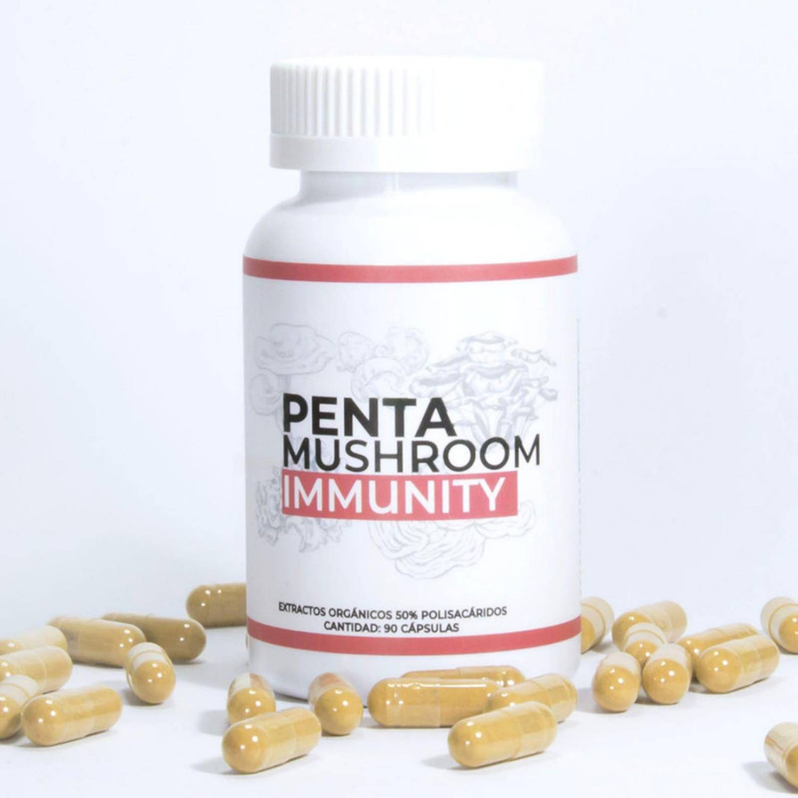 PENTA Hongo Natural Sistema inmune antioxidante y colesterol