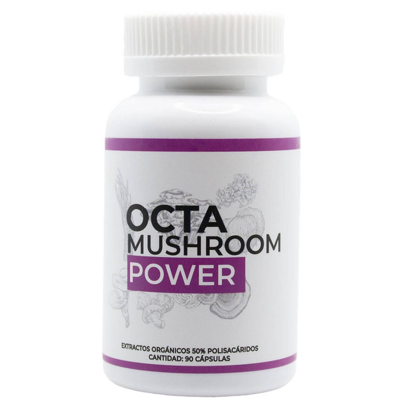 OCTA Hongo Potenciador energetico Adaptogeno mejora enfoque 