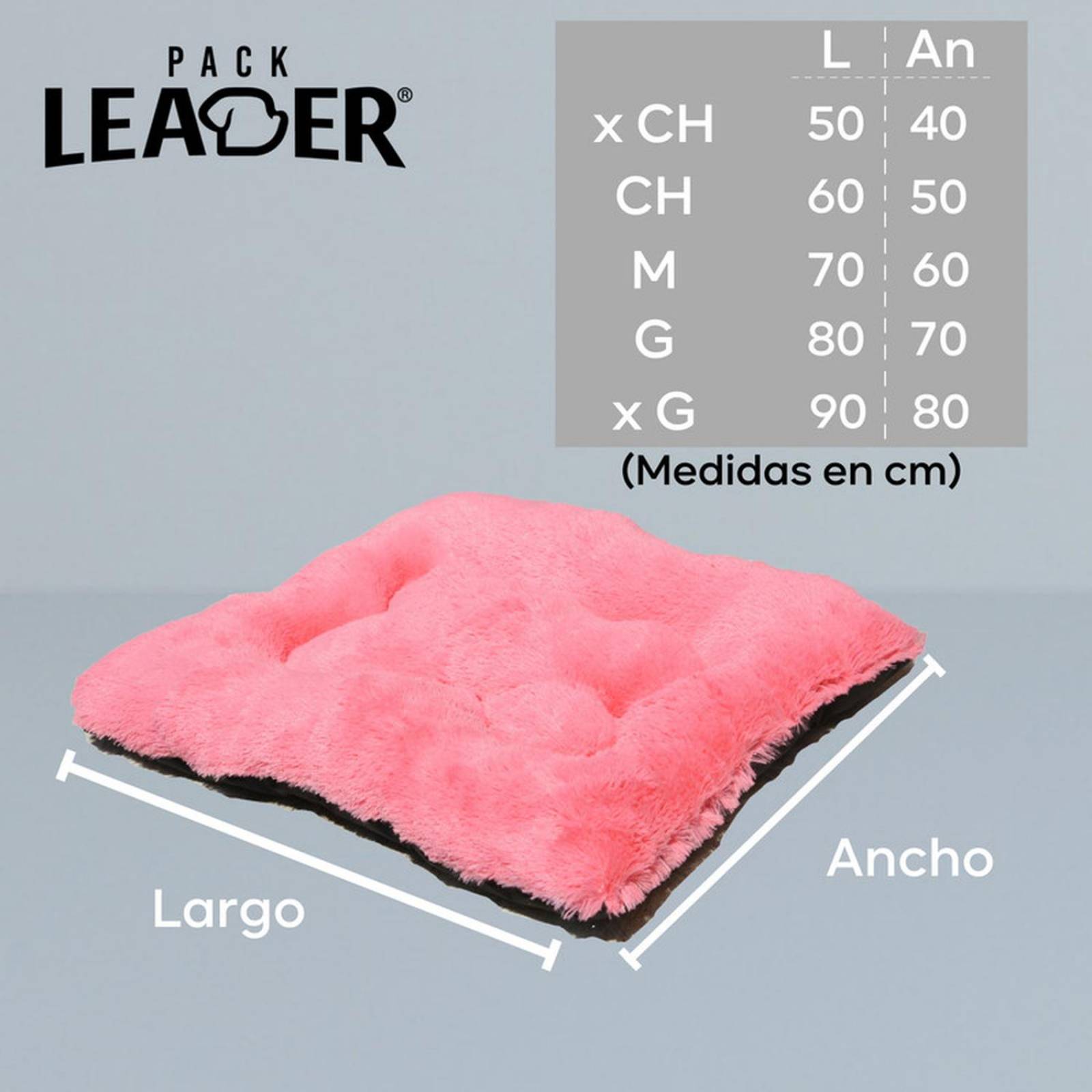 Cama para perro mini tapete antiestres Comodo Relleno Suave Rosa