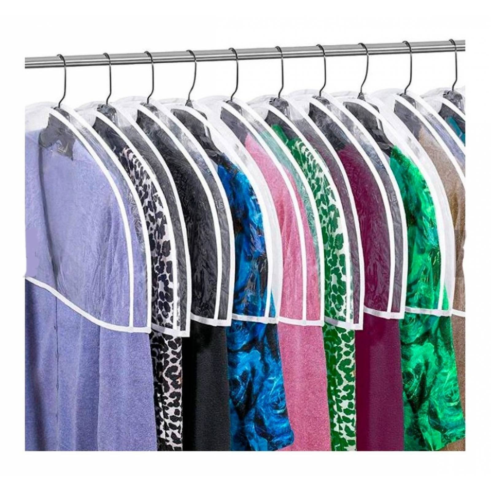 5 Pzas Protector Para Hombros Bolsas Fundas Ropa Trajes