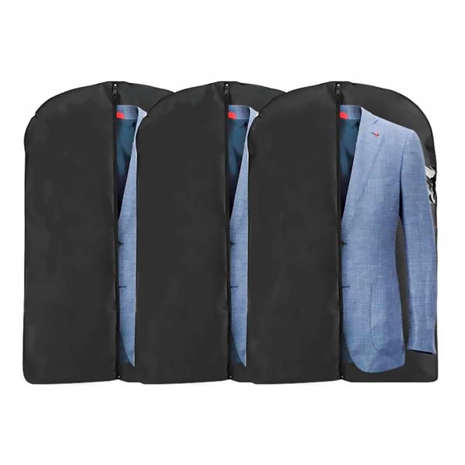 MADIOLA 3 Portatrajes, Bolsas Colgantes para Trajes, Sacos, Chamarras, Camisas, Blusas, Vestidos. Portador de Ropa