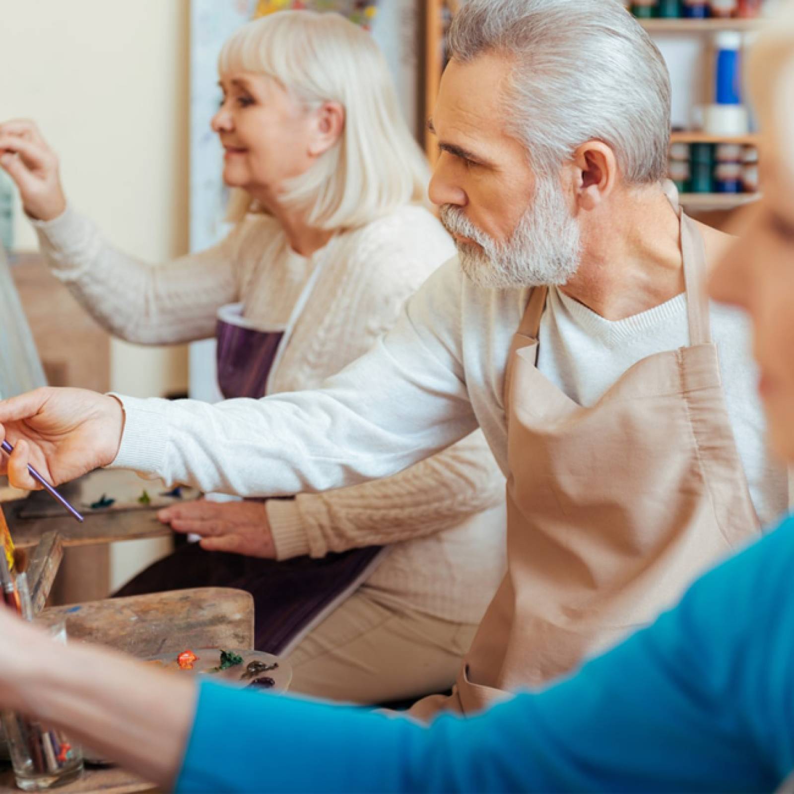 El Café Pinta por numero con bastidor incluido