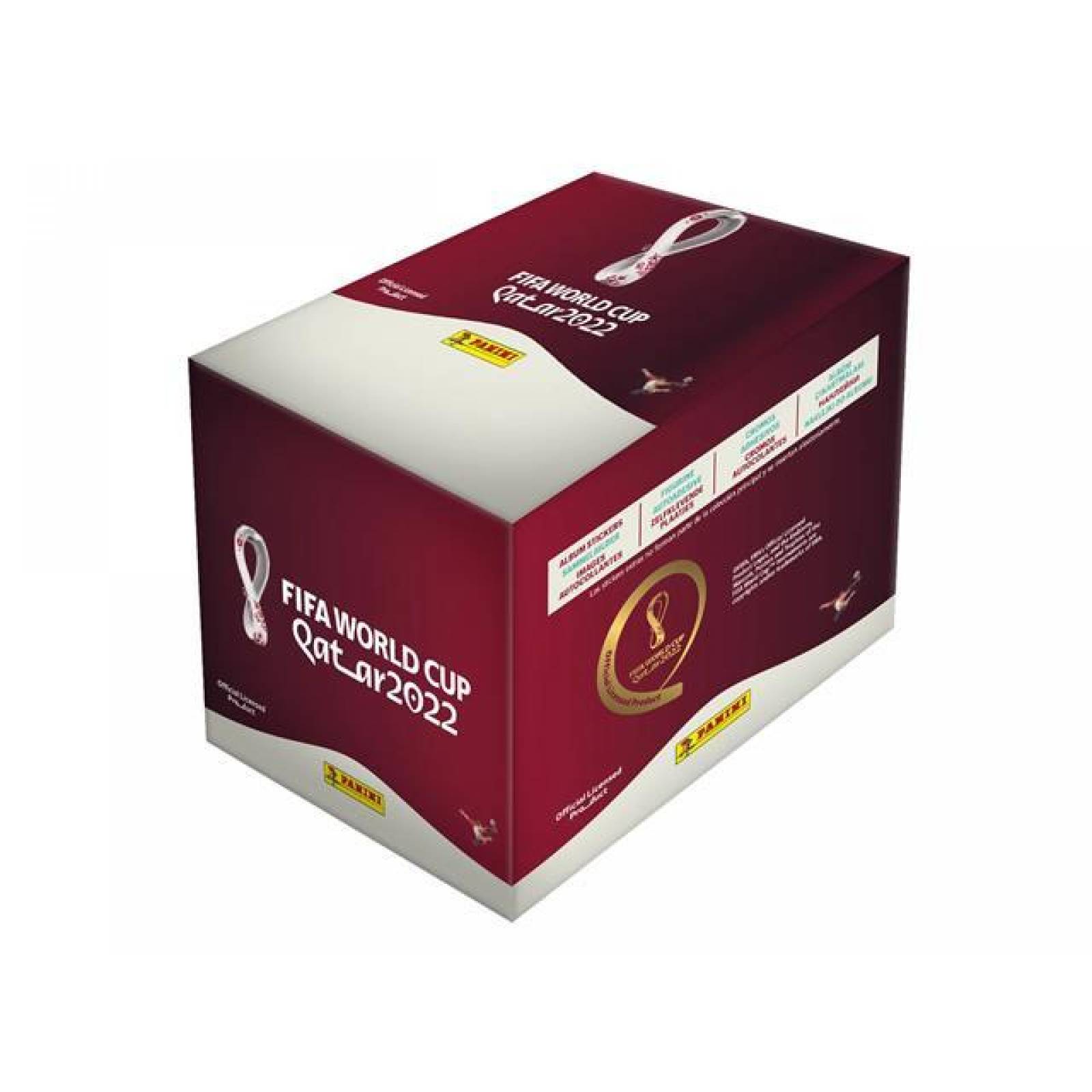 Caja Fifa World Cup QATAR 2022 PANINI- 104 sobres 