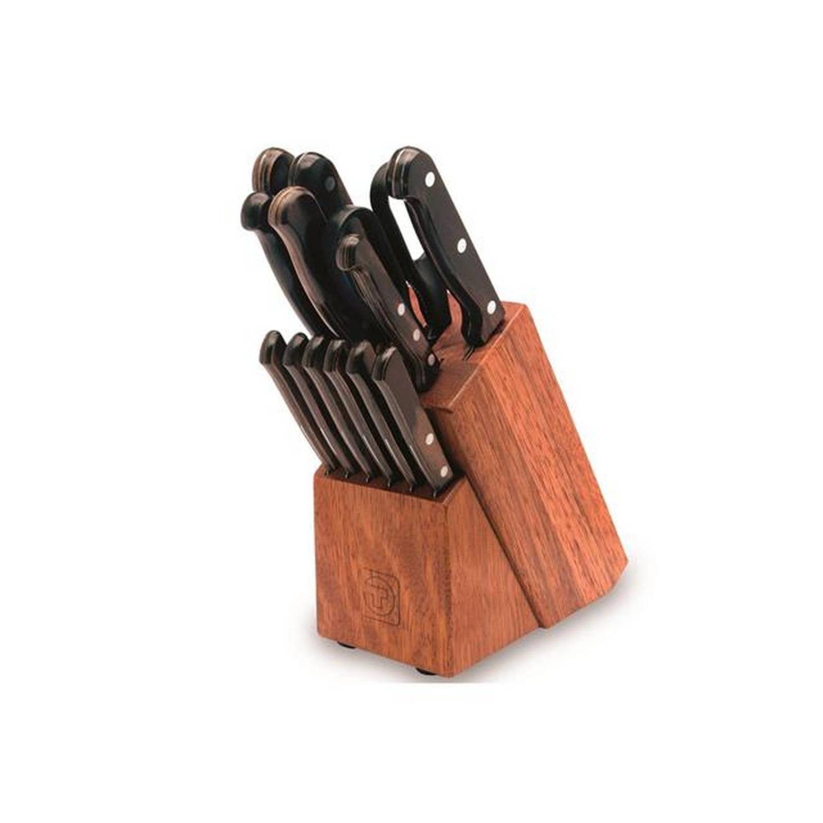 Juego de cuchillos Tramontina 14 pzas base de madera polywood