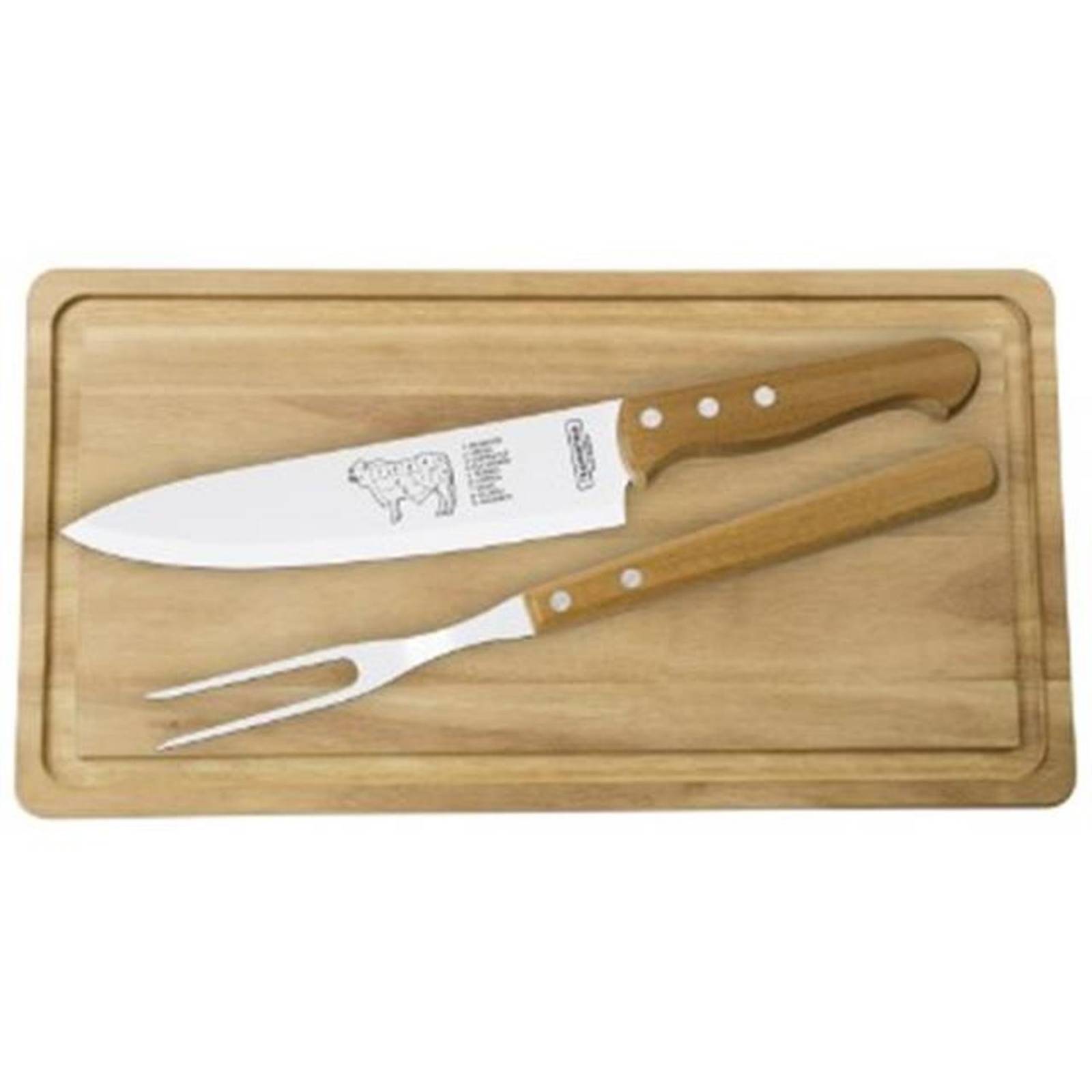 Kit para asado Tramontina 3 pzas Acero Inoxidable 