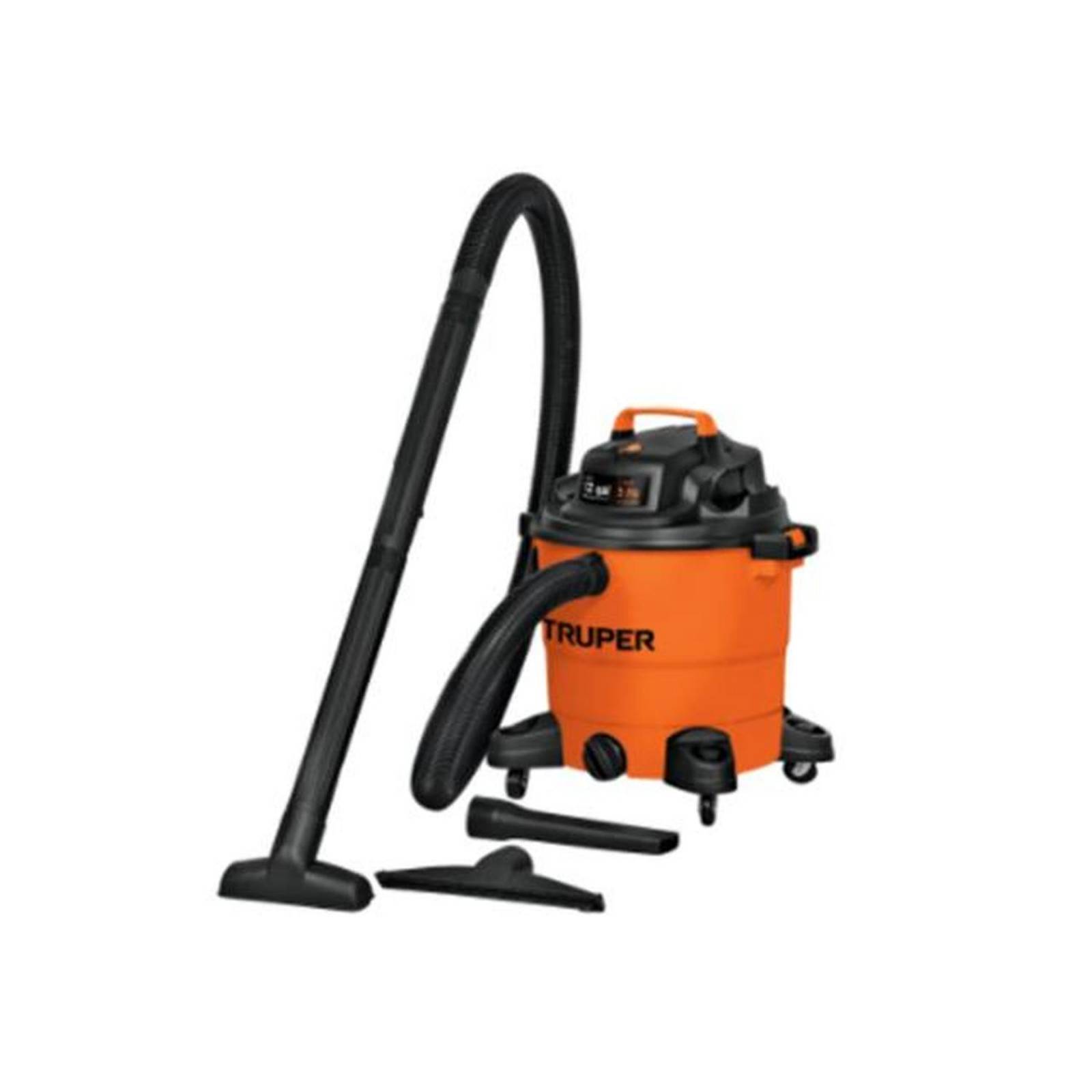Aspiradora Truper 45L sólidos y líquidos motor 5HP c/accesorios 