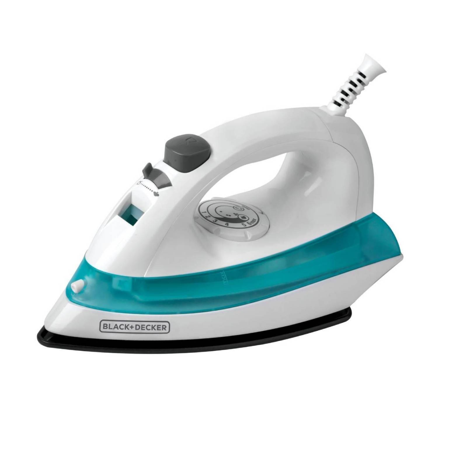 Plancha de vapor Black+Decker 1100W Quick´n easy Blanco/azul