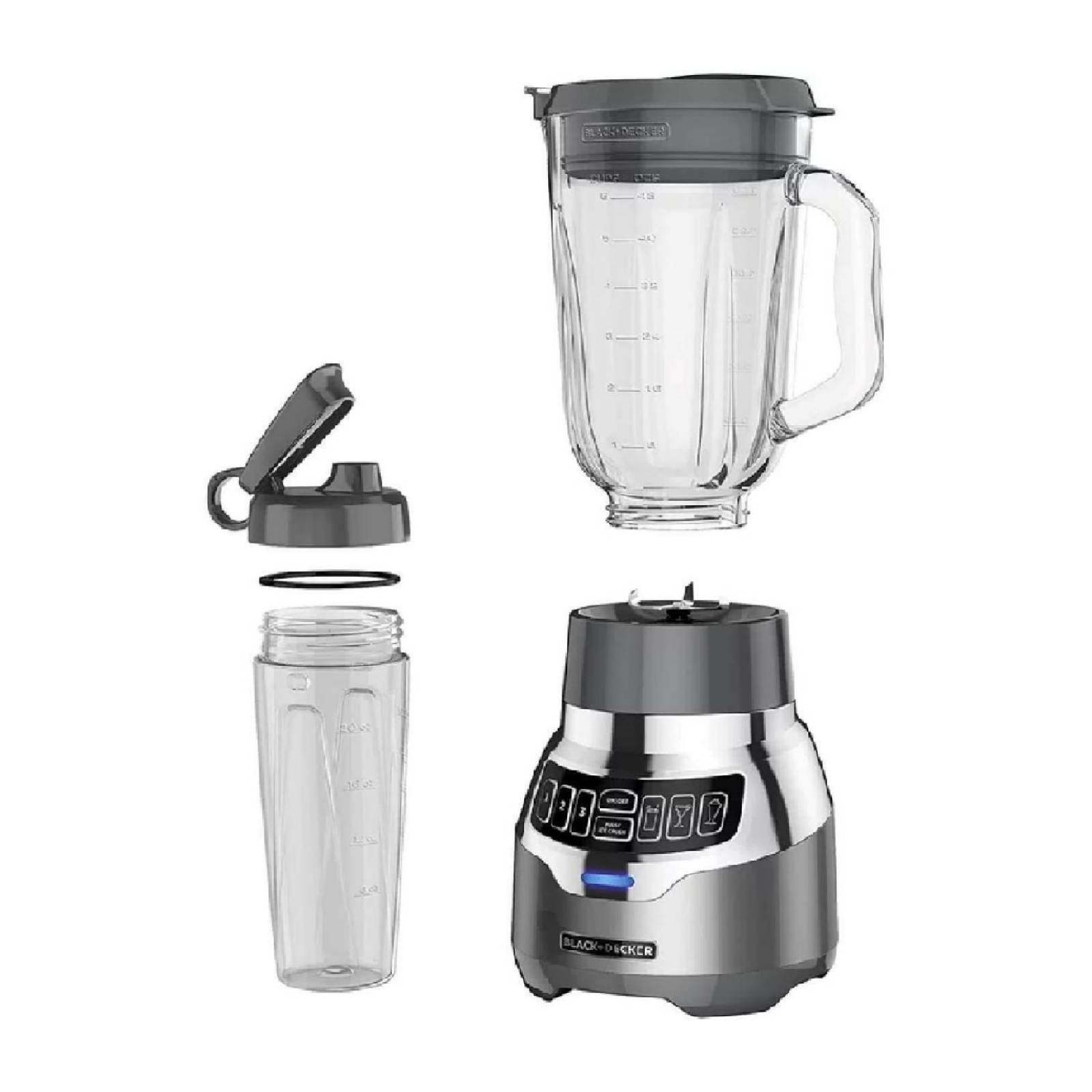 Licuadora Black+Decker digital Silenciosa 900w Gris 