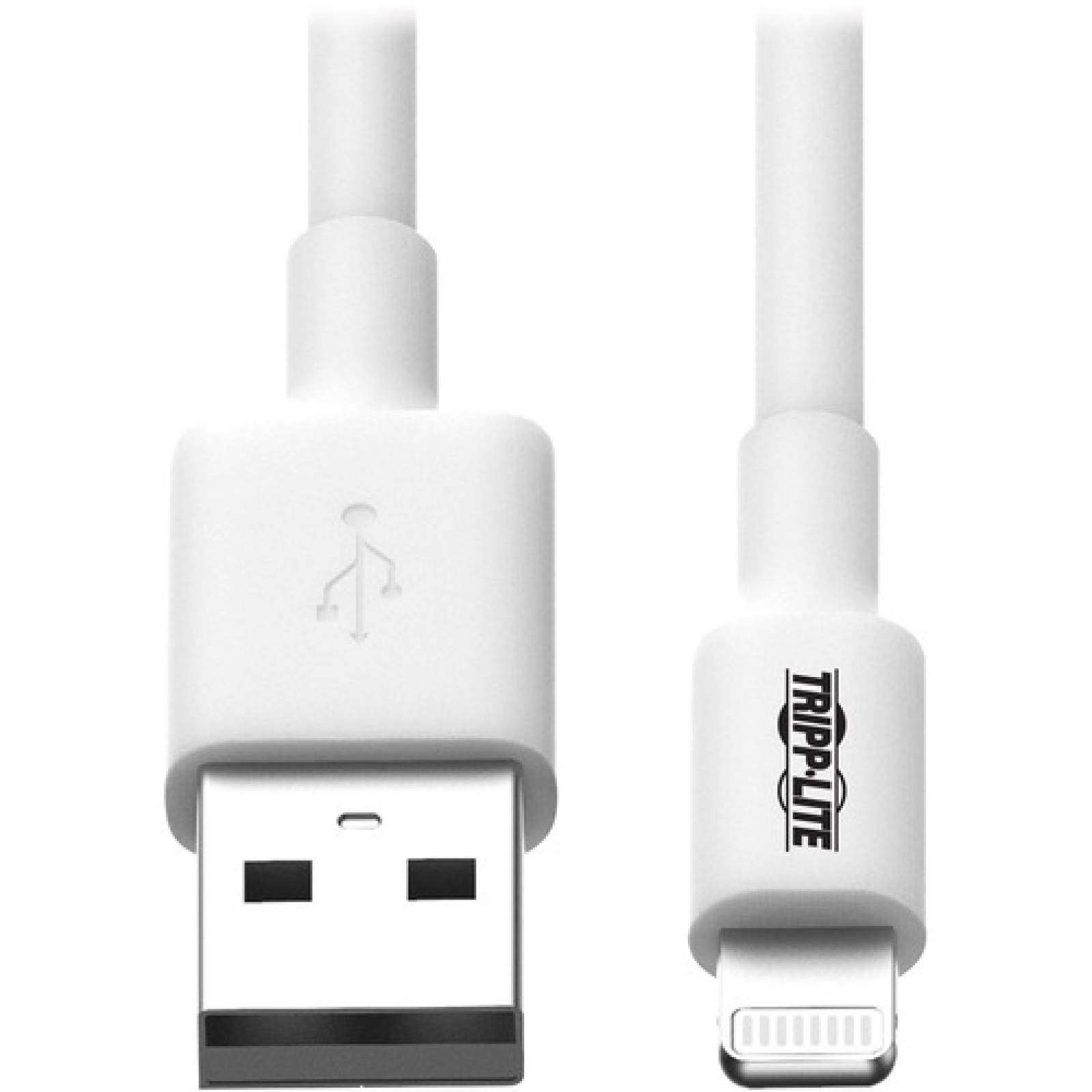 Tripplite Cable USB de Sincronización / Carga con Conector Lightning para iPad, iPhone, iPod, 3.05 m [10 pies] - 1 x Tip