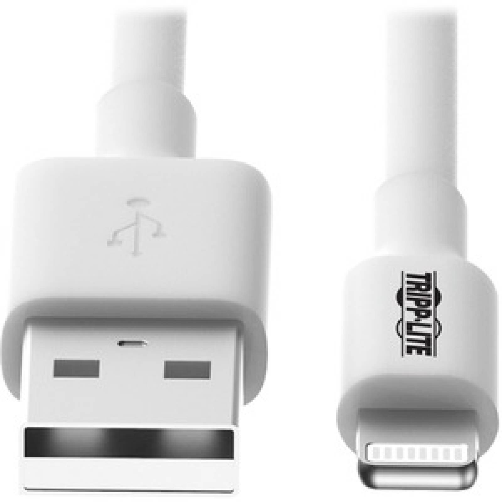 Tripplite Cable USB de Sincronización / Carga con Conector Lightning para iPad, iPhone, iPod, 3.05 m [10 pies] - 1 x Tip