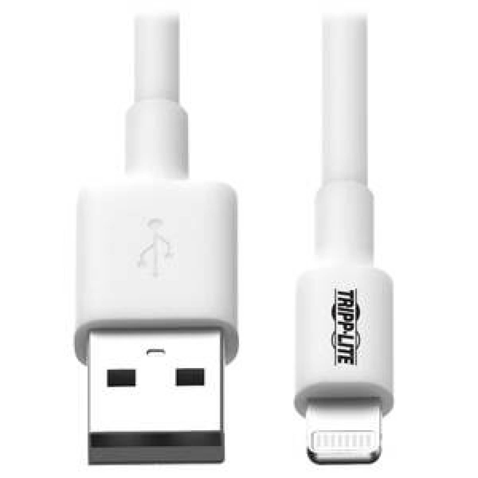 Tripplite Cable USB de Sincronización / Carga con Conector Lightning para iPad, iPhone, iPod, 3.05 m [10 pies] - 1 x Tip