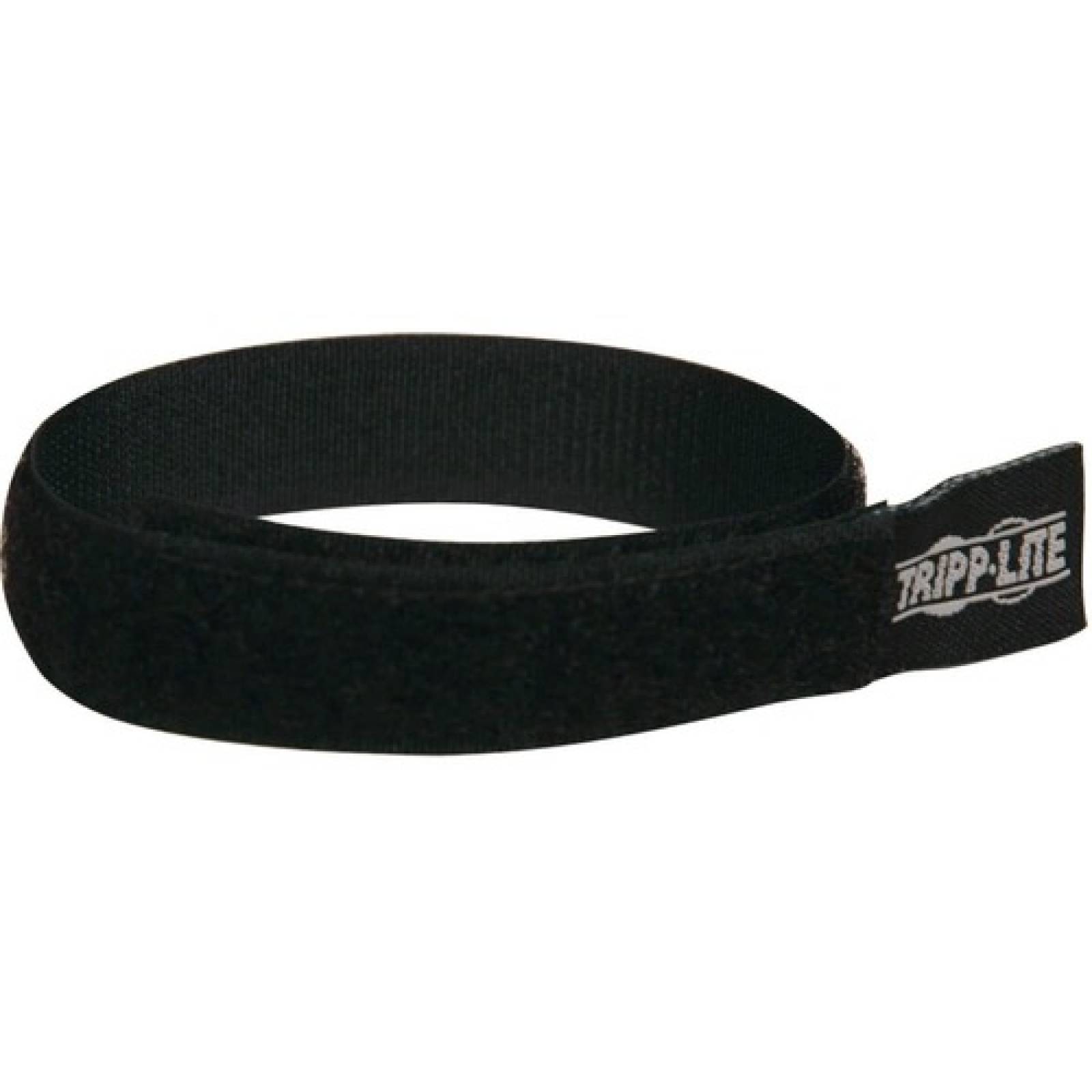 Tripplite Sujetacables de Velcro, 25.4 cm [10"] de Largo x 17 mm [5/8"] de Ancho - Lazo de Cable - Paquete de 10

      