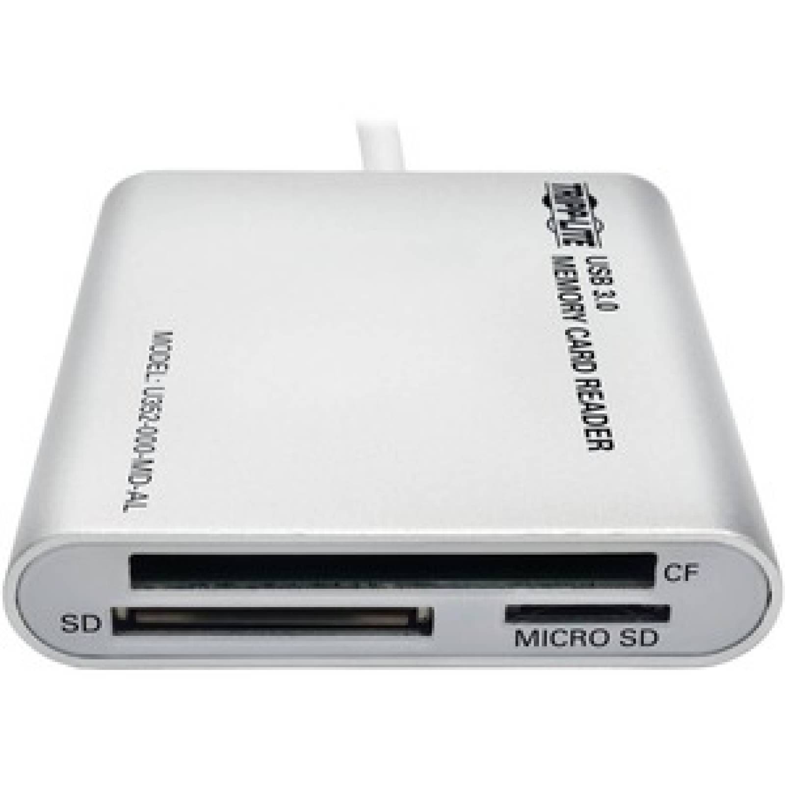 Tripplite Lector / Escritor de Tarjeta de Memoria para Múltiples Formatos de Tarjetas USB 3.0 SuperSpeed - Gabinete de A