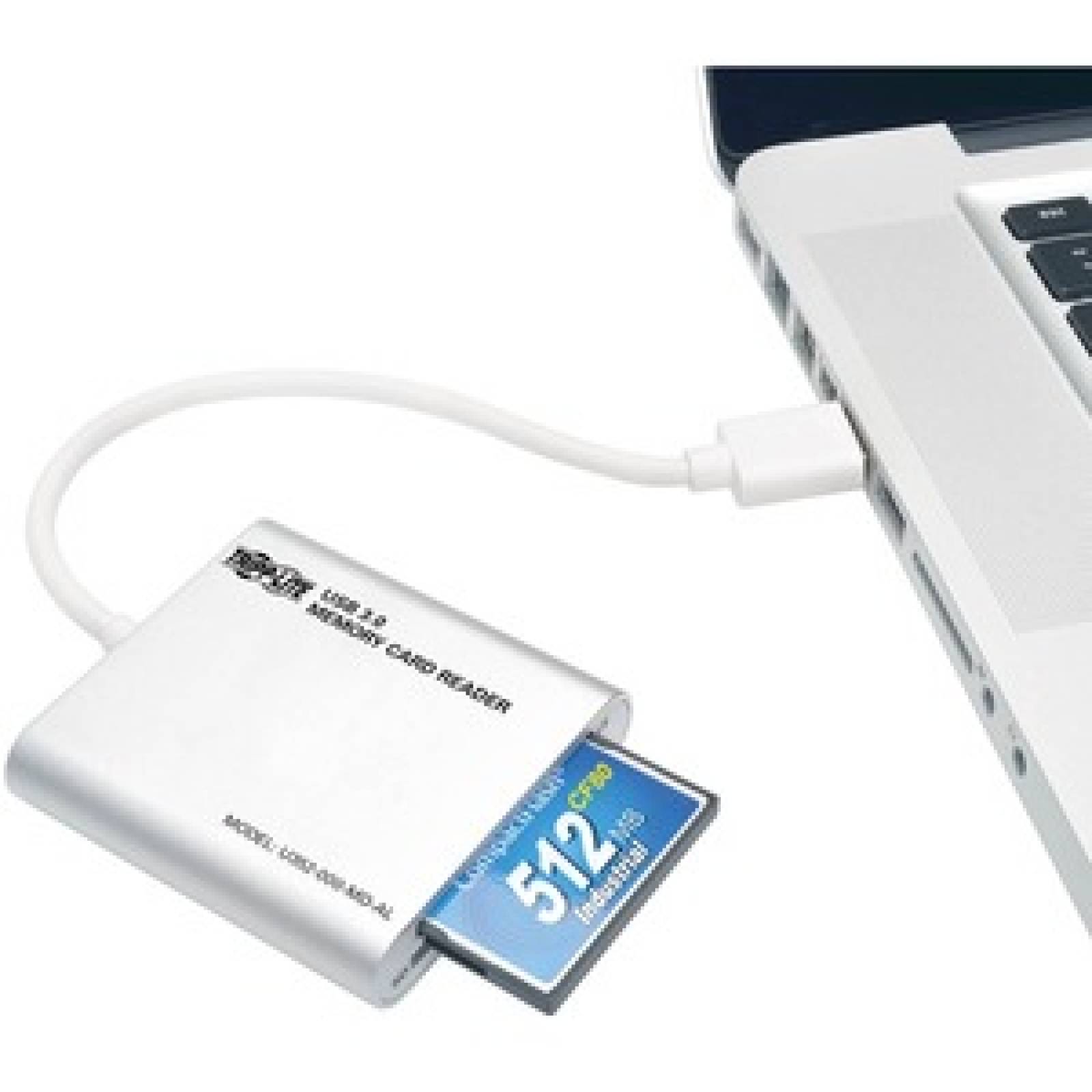Tripplite Lector / Escritor de Tarjeta de Memoria para Múltiples Formatos de Tarjetas USB 3.0 SuperSpeed - Gabinete de A
