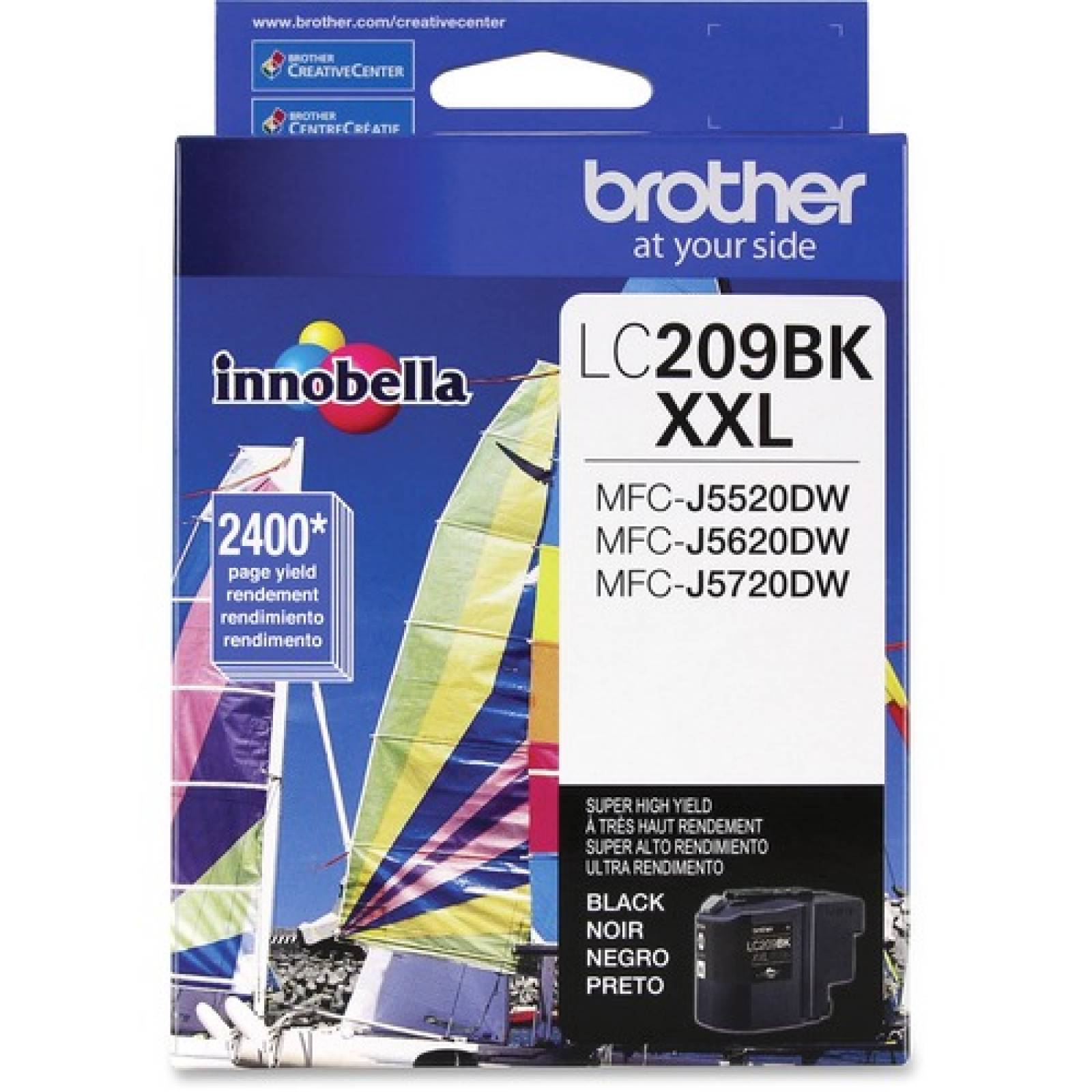 Brother CARTUCHO DE TINTA NEGRO DE 2,400 PAGINAS

        