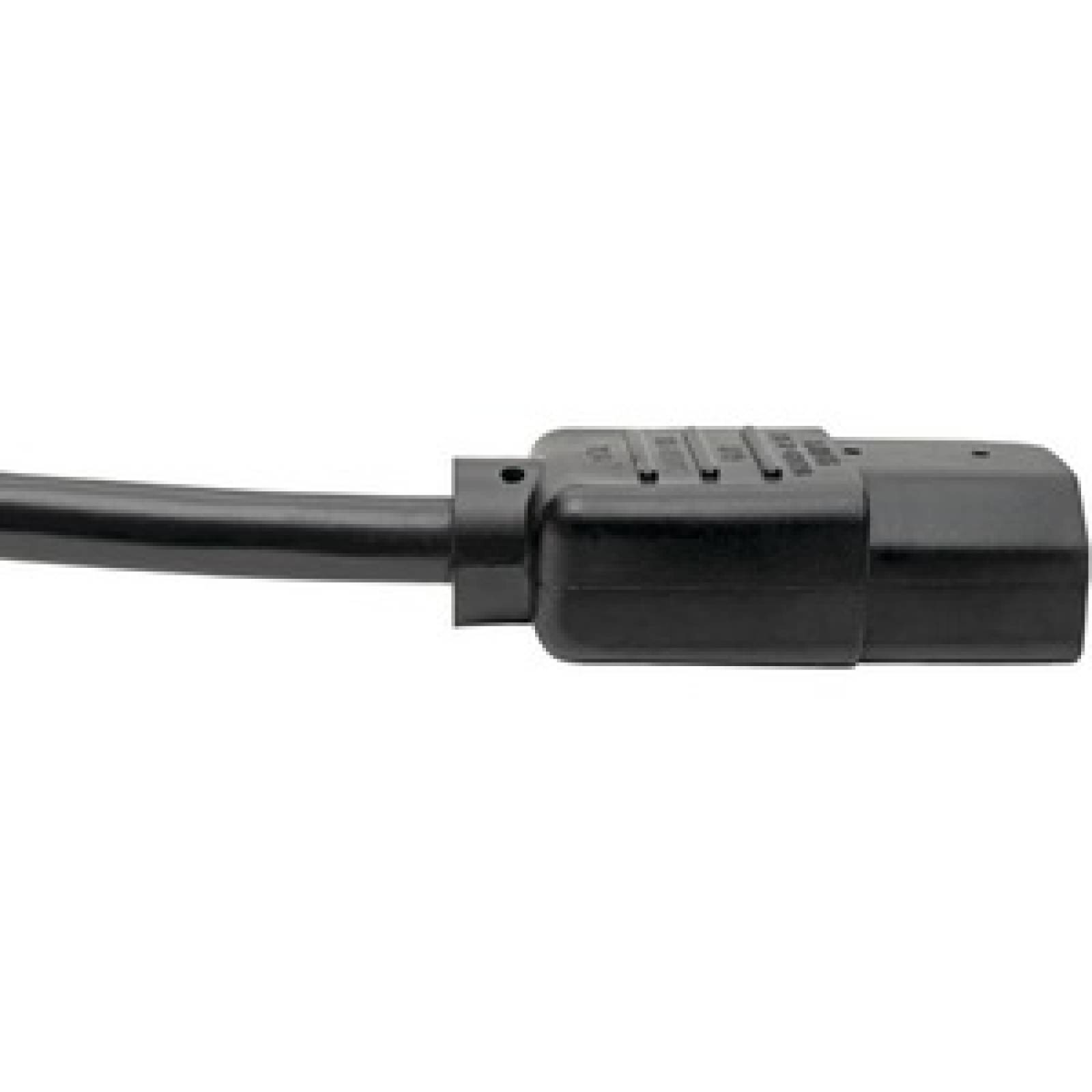 Tripplite Cable Estándar de Extensión de Alimentación para Computadora 10A 18AWG IEC-320-C14 a IEC-320-C13 de 0.91 m [3 