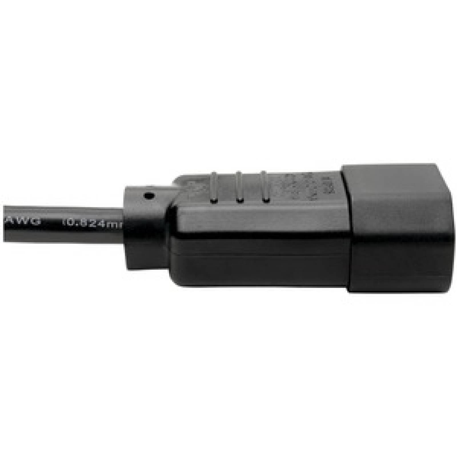 Tripplite Cable Estándar de Extensión de Alimentación para Computadora 10A 18AWG IEC-320-C14 a IEC-320-C13 de 0.91 m [3 